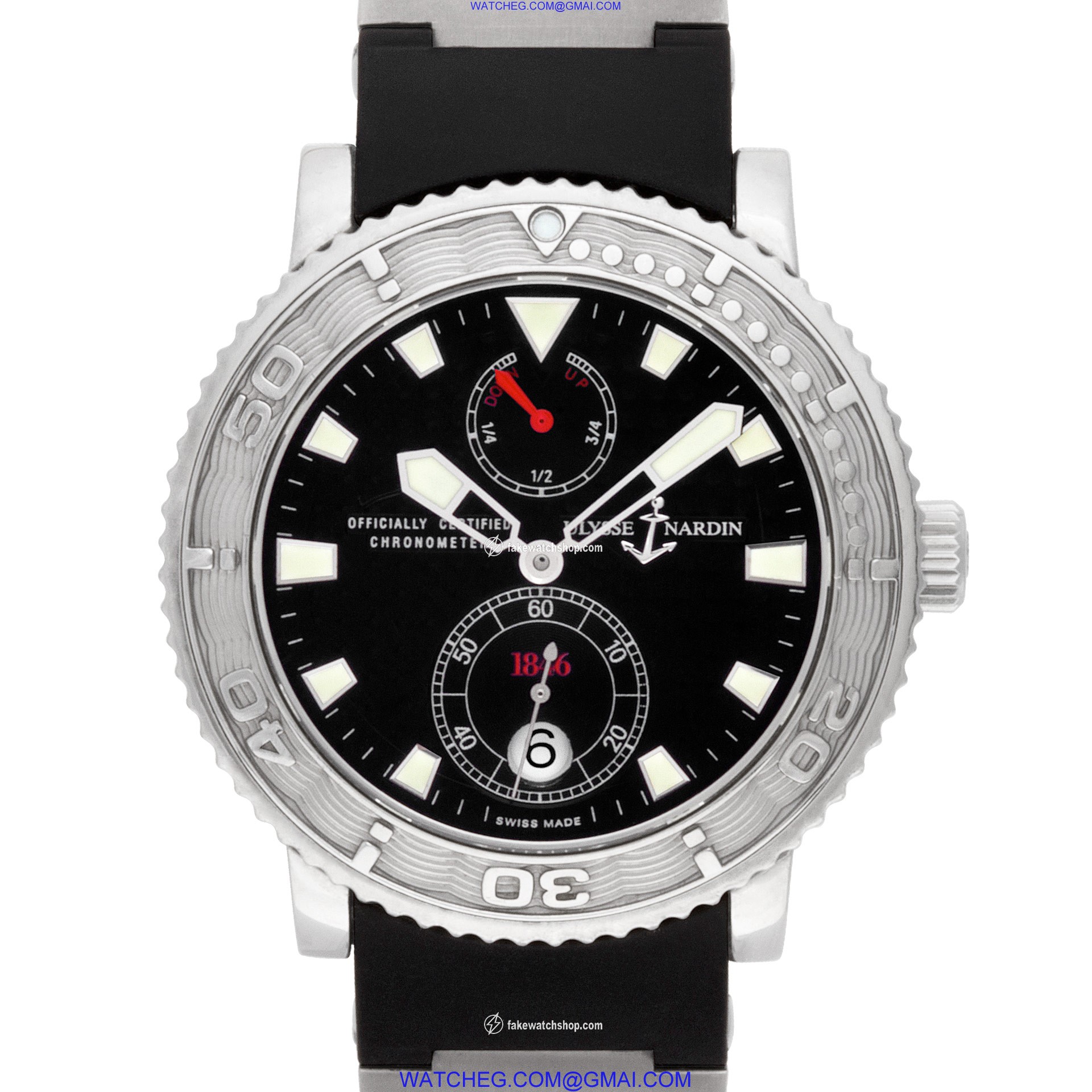Ulysse Nardin 263-55 Marine Chronometer Automatic Male Stainless Steel