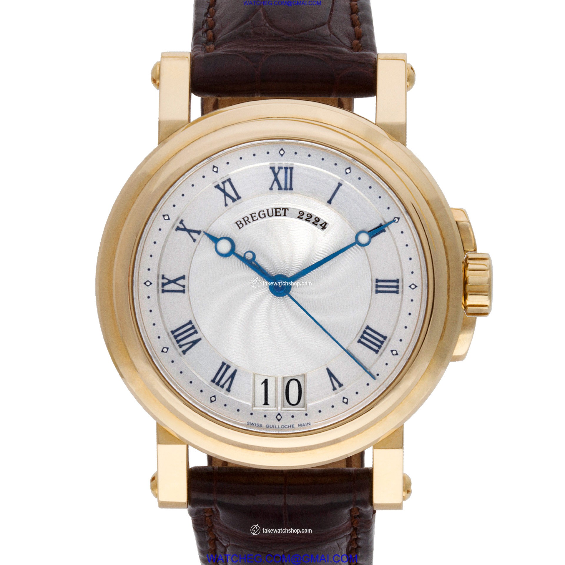 Breguet 5817BA/12/9V8 Marine Automatic Male 18k yellow gold