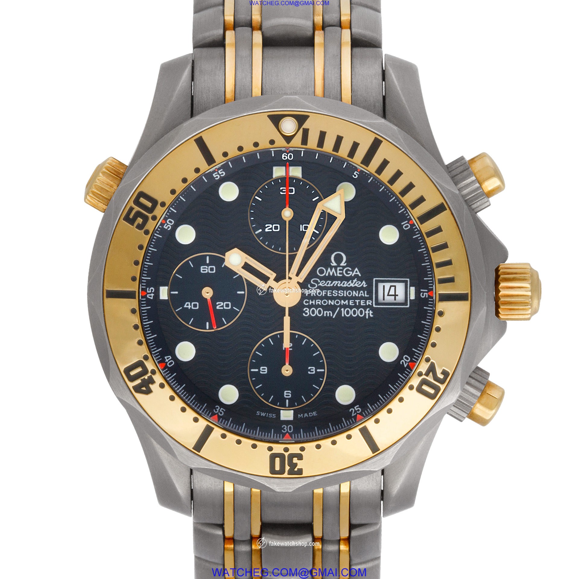 Omega 22978000 Seamaster Automatic Male Titanium