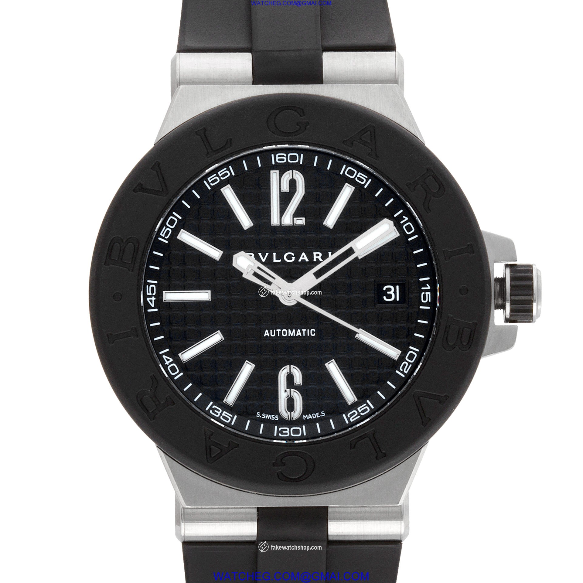 Bvlgari DG40SV Diagono Automatic Male Stainless Steel
