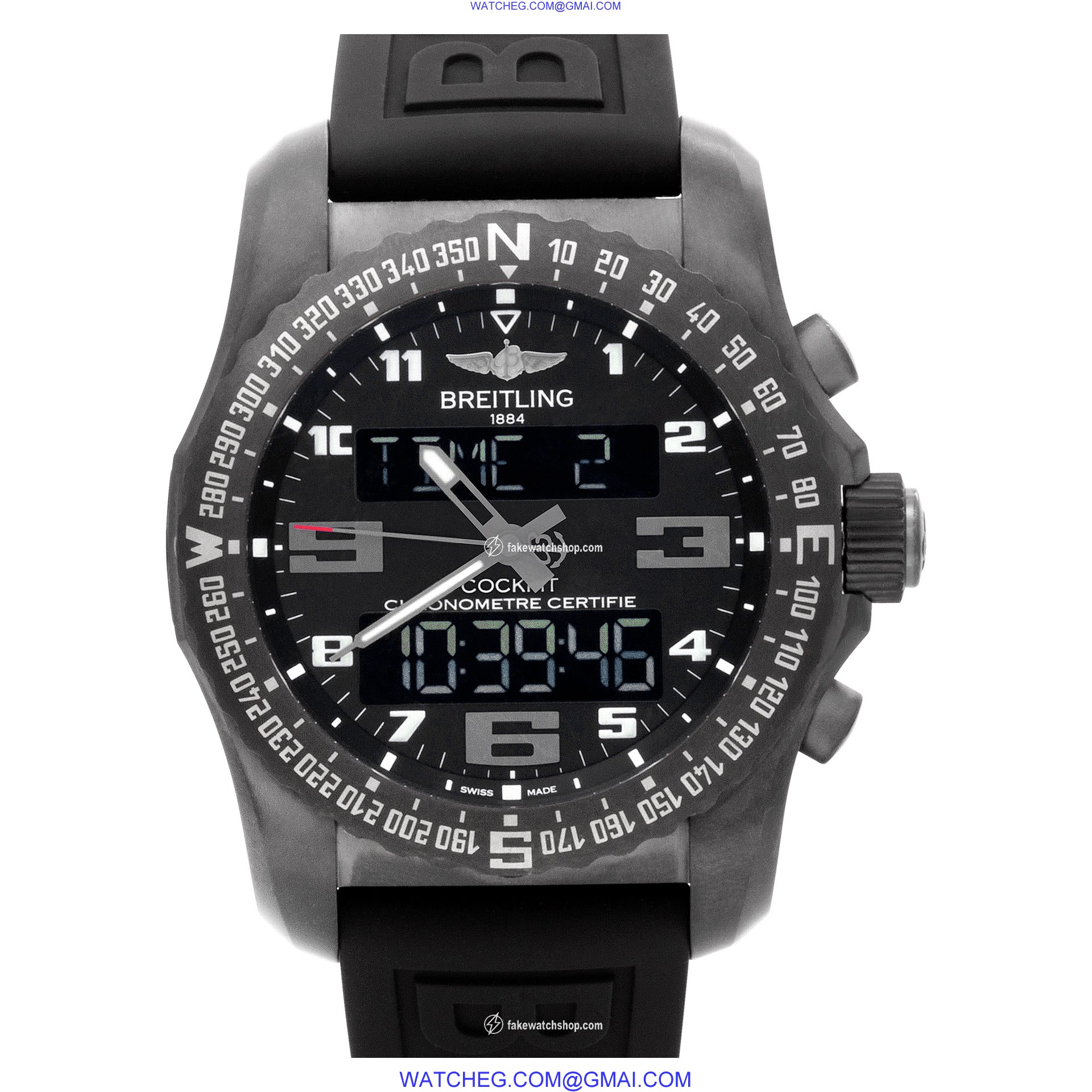 Breitling VB5010 Cockpit Quartz Male Titanium