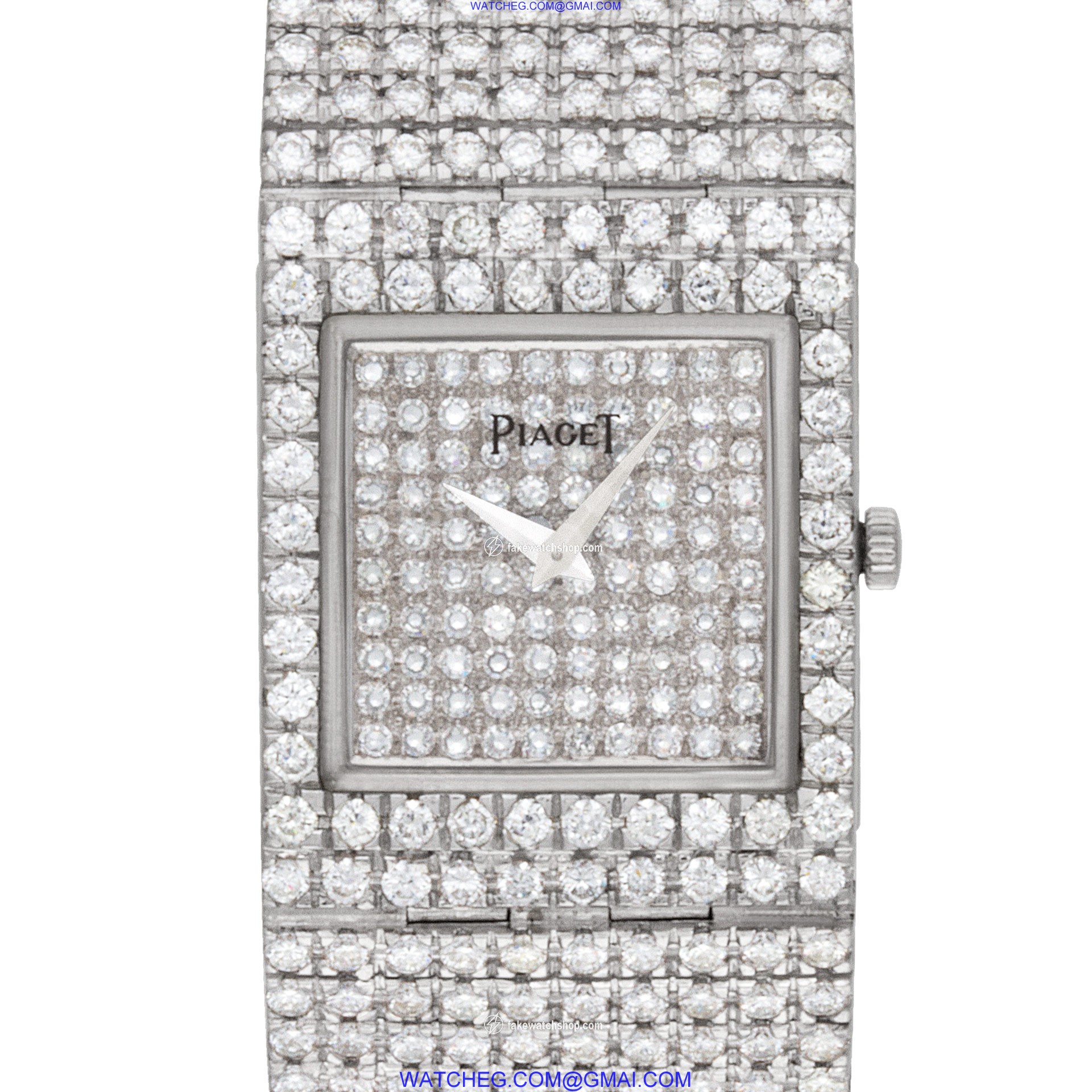 Piaget 8154 Protocol Quartz Male 18k White Gold