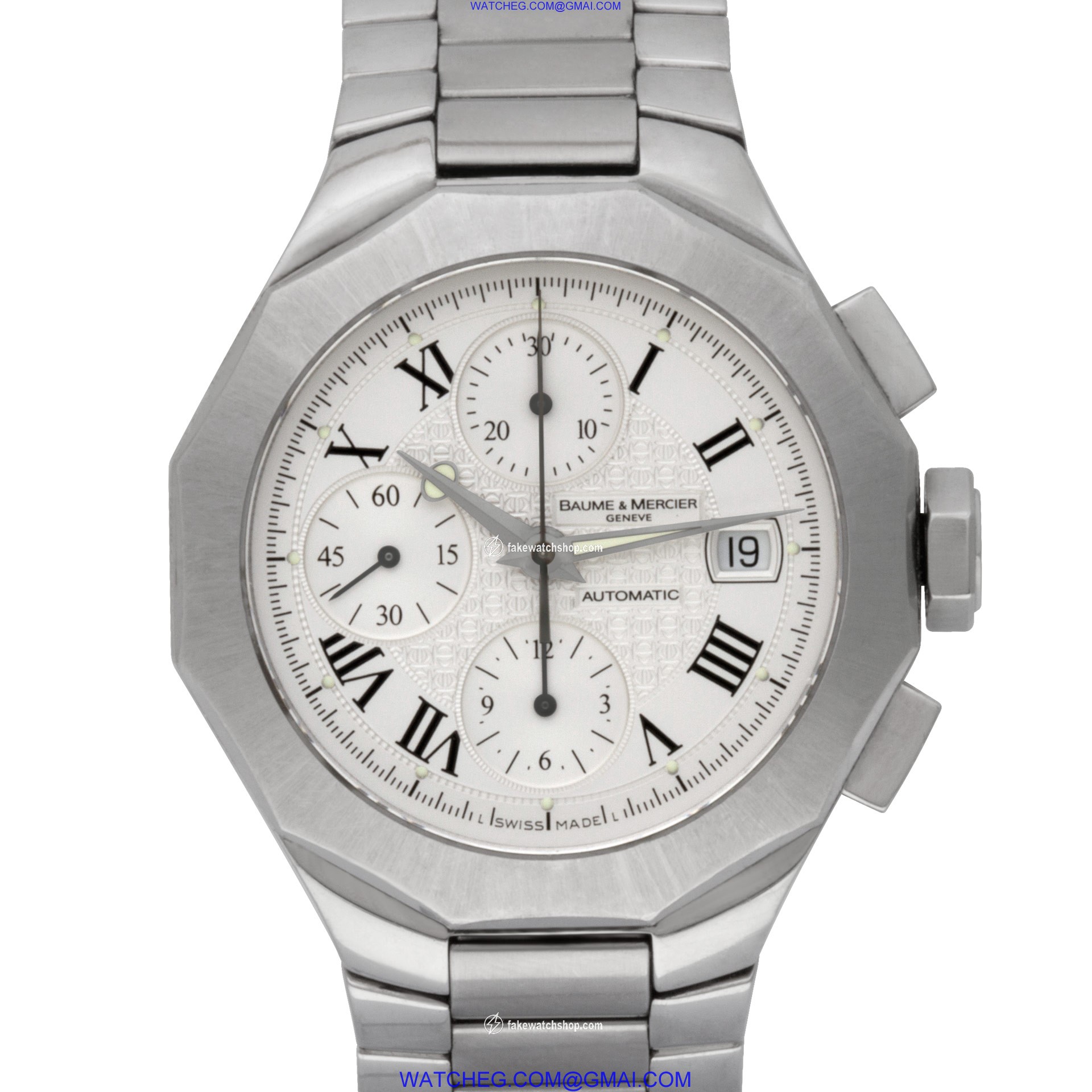 Baume & Mercier 65539 Riviera Automatic Male Stainless Steel