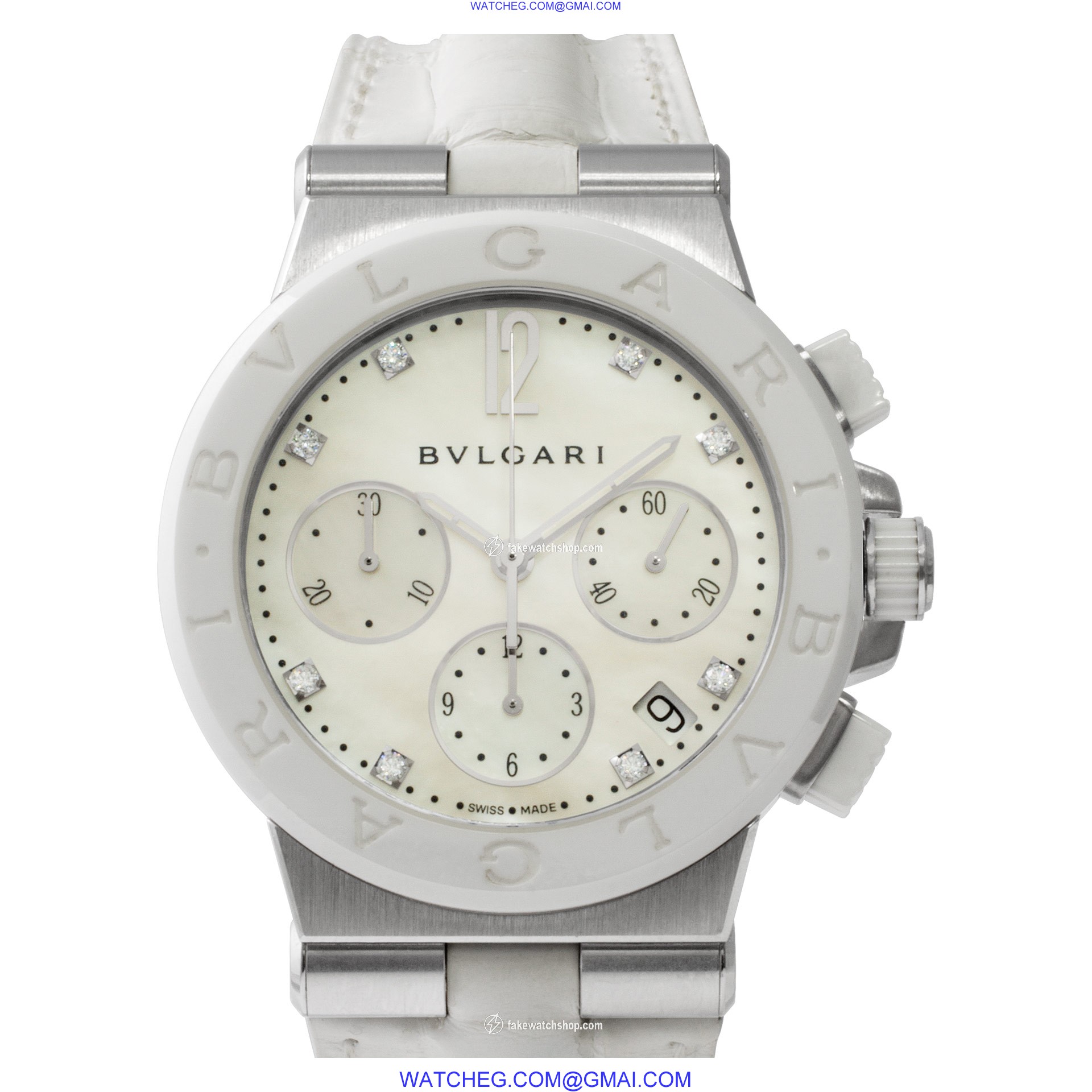 Bvlgari DG 37 SC CH Diagono Automatic Female Stainless Steel