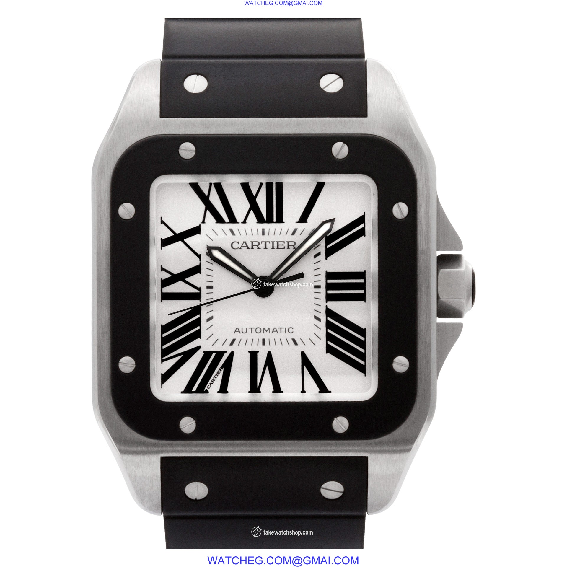 Cartier W20121U2 Santos 100 Automatic Male Stainless Steel
