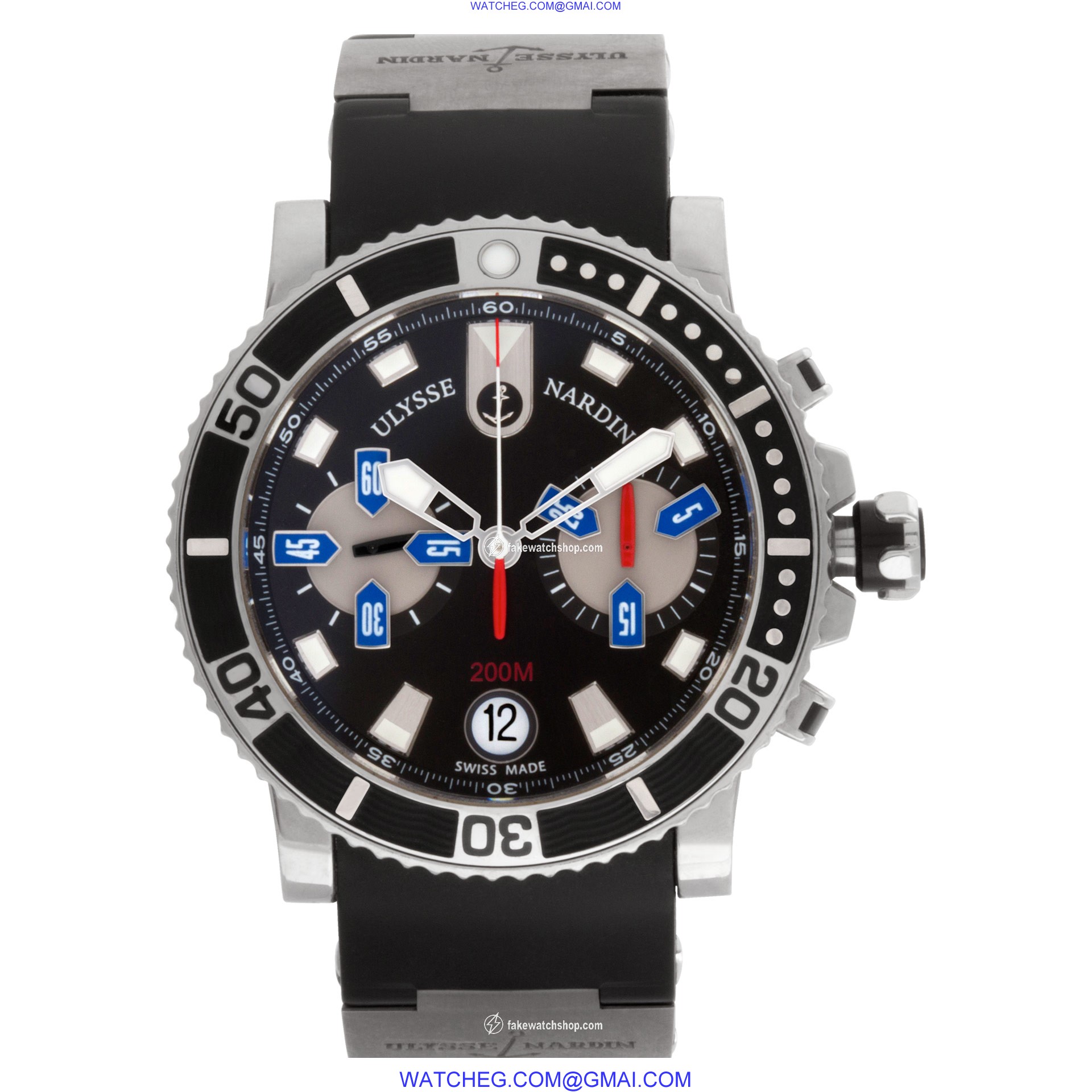 Ulysse Nardin 8003-102-3/92 Maxi Marine Automatic Male Stainless Steel