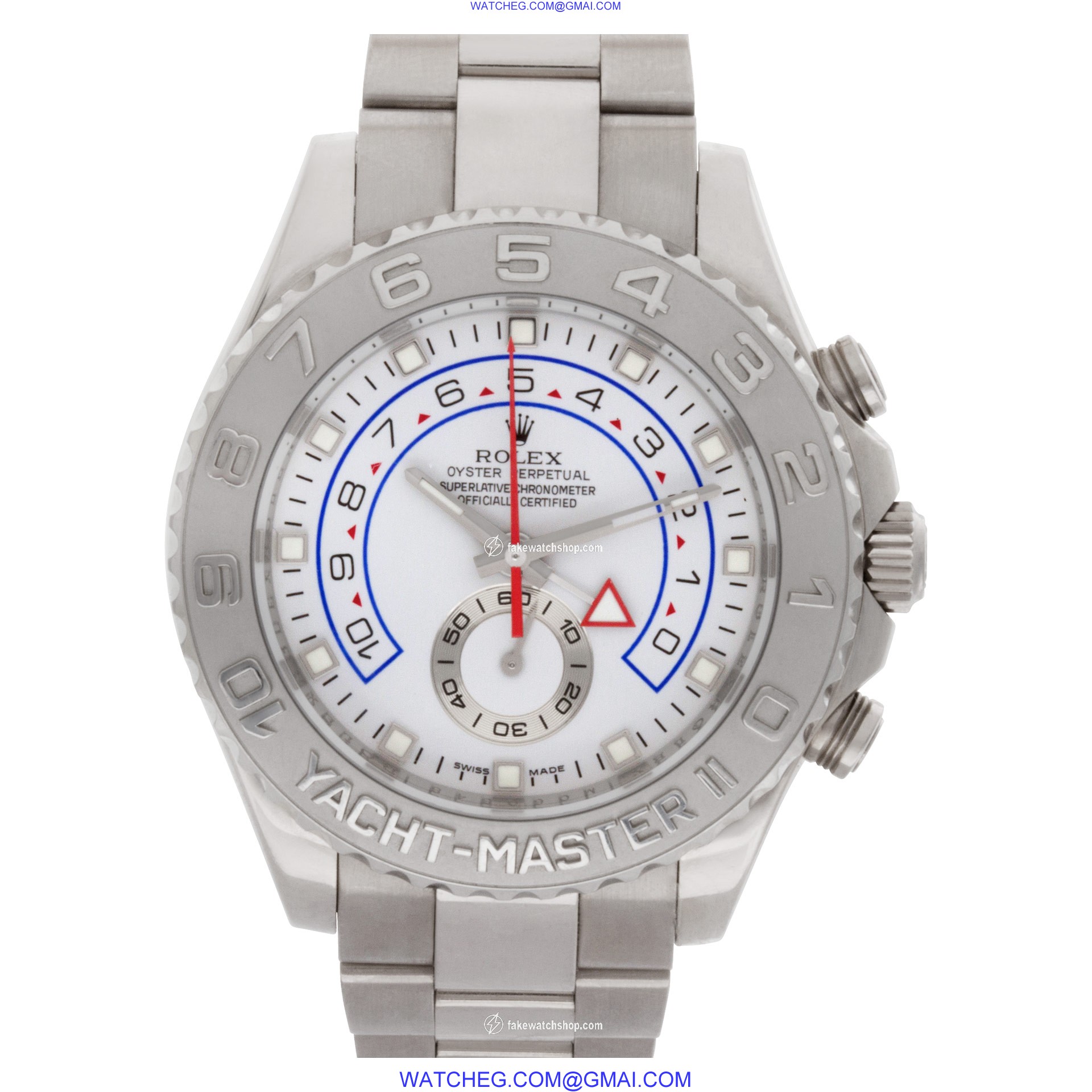 Rolex 116689 Yacht-Master II Automatic Male 18k White Gold