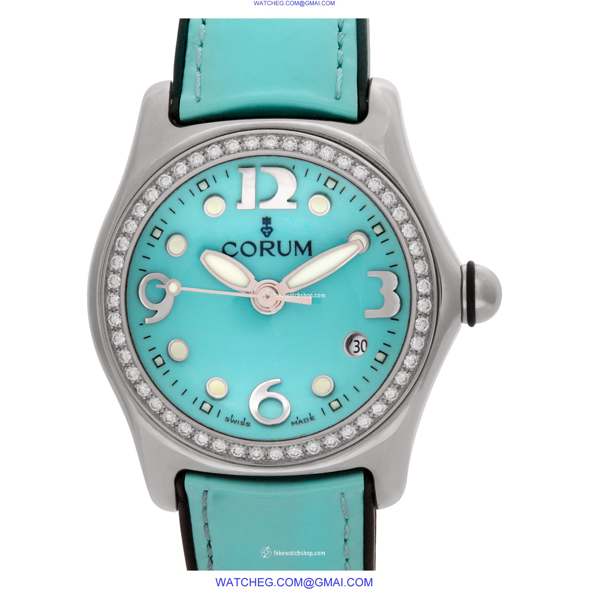 Corum 39.151.47 Bubble Quartz Female Stainless Steel