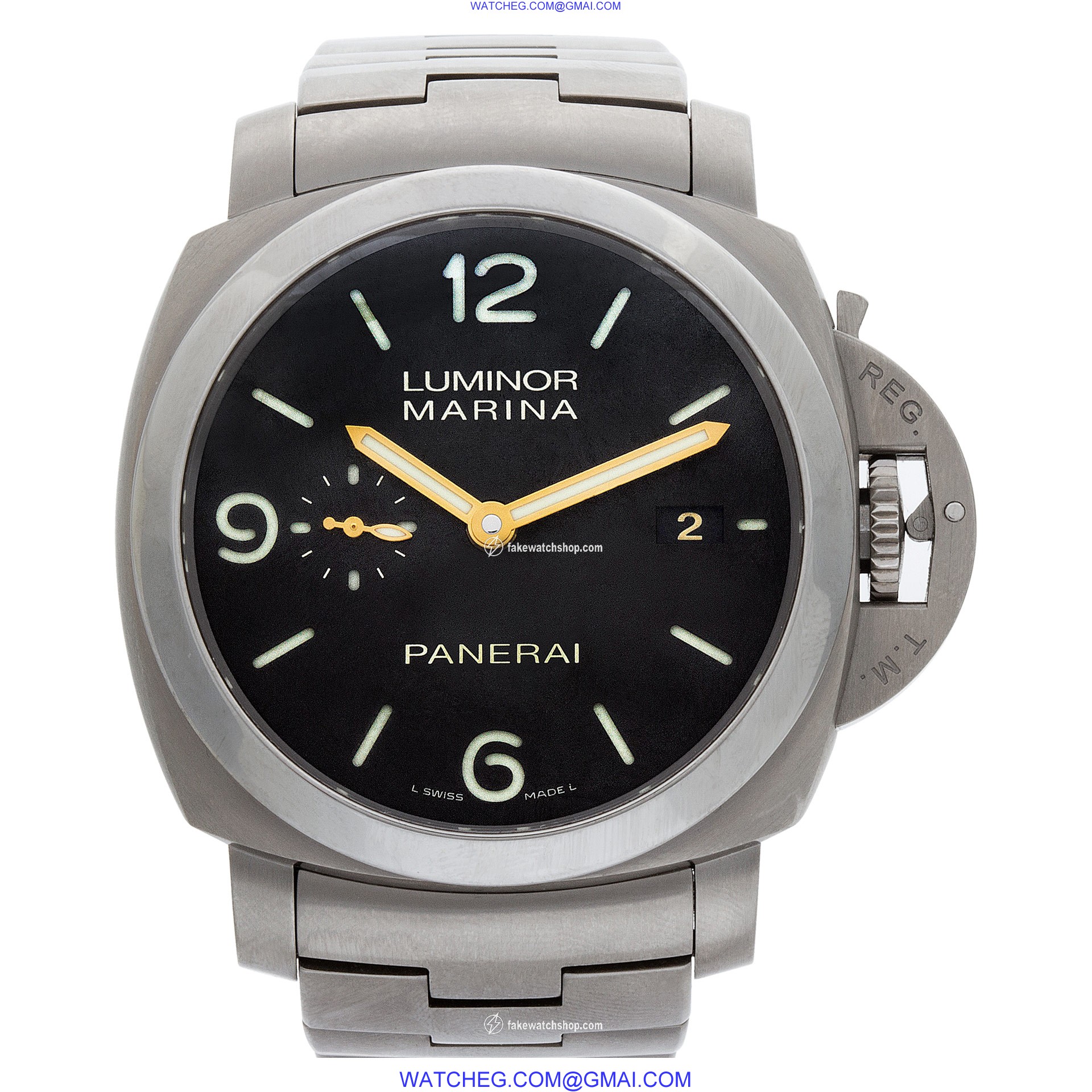 Panerai PAM00352 Luminor Marina Automatic Male Titanium