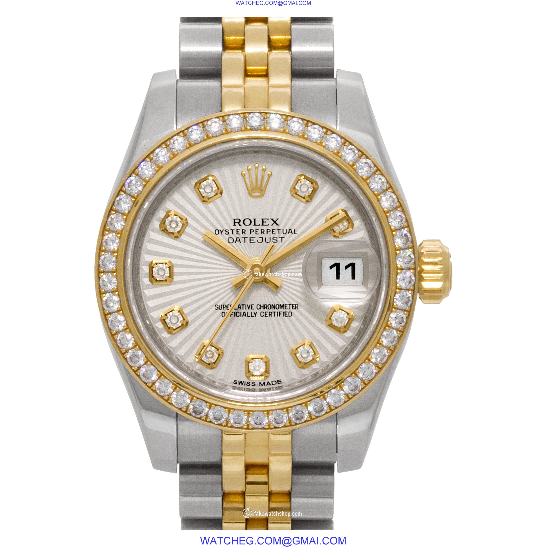 Rolex 179383 Datejust Automatic Female Stainless Steel