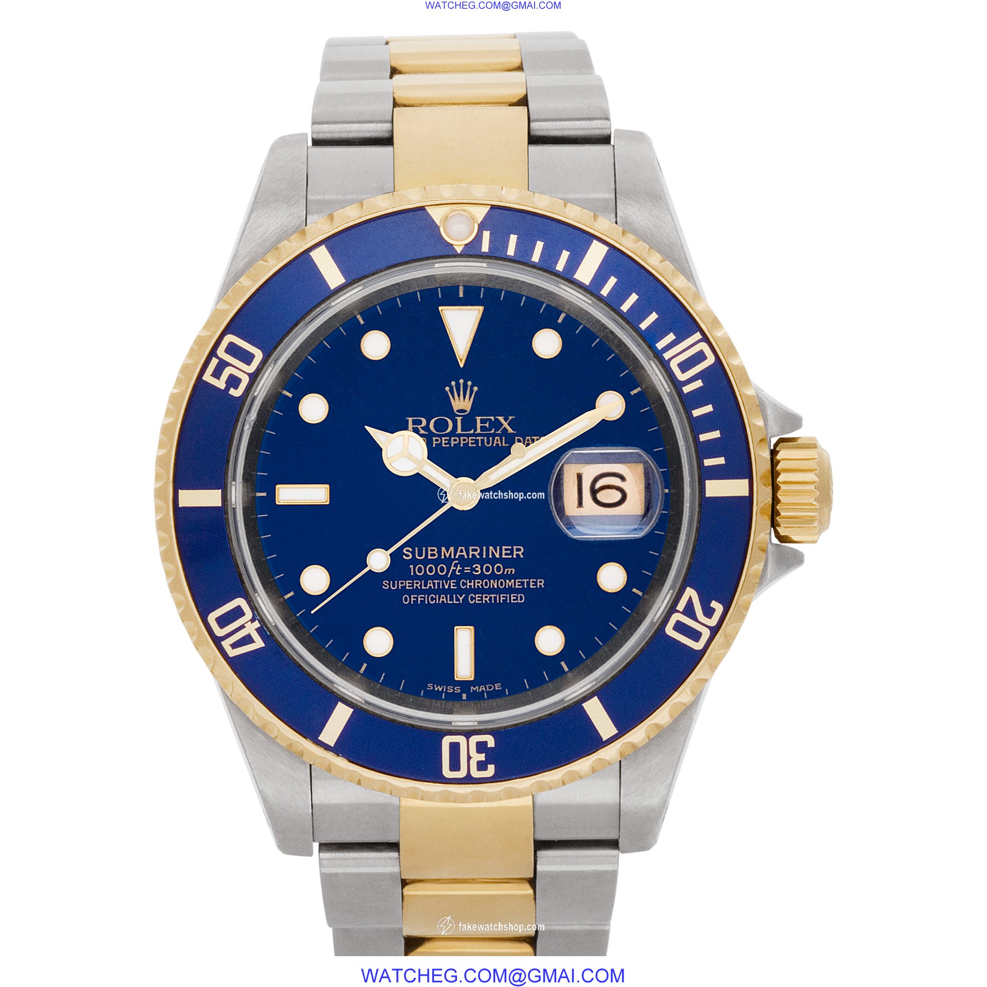 Rolex 16613 Submariner Automatic Male Stainless Steel