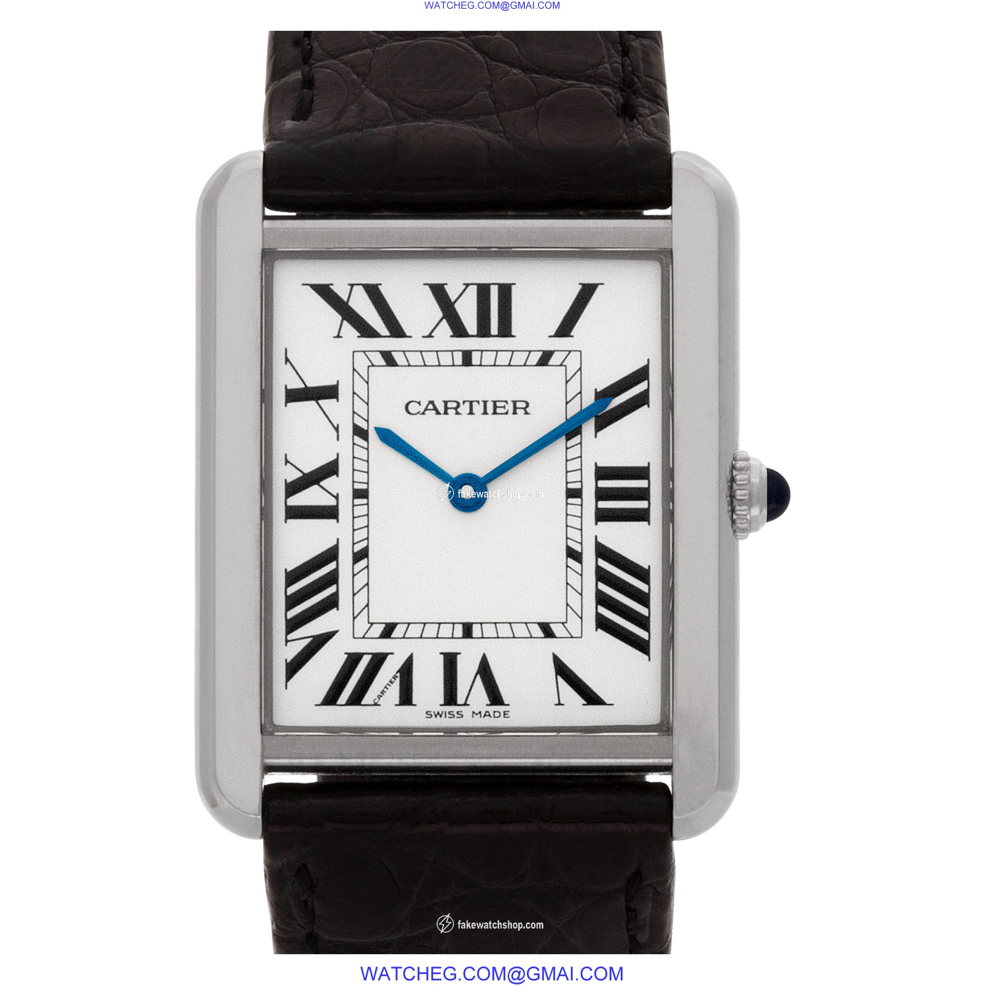 Cartier WSTA0028 Tank Solo Quartz Unisex Stainless Steel