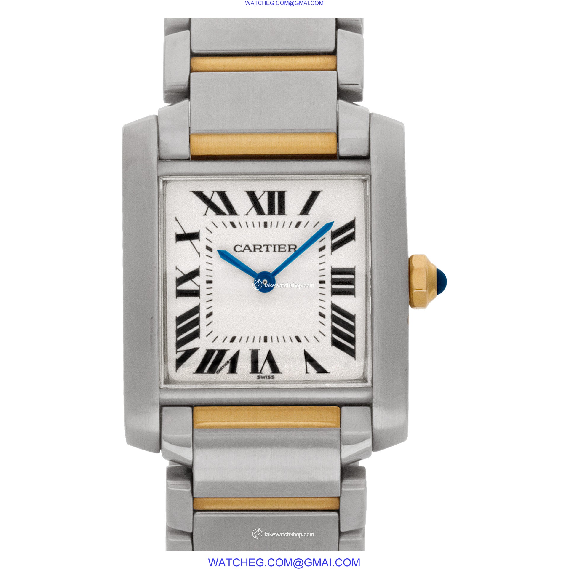 Cartier W2TA0003 Tank Francaise Quartz Female Stainless Steel