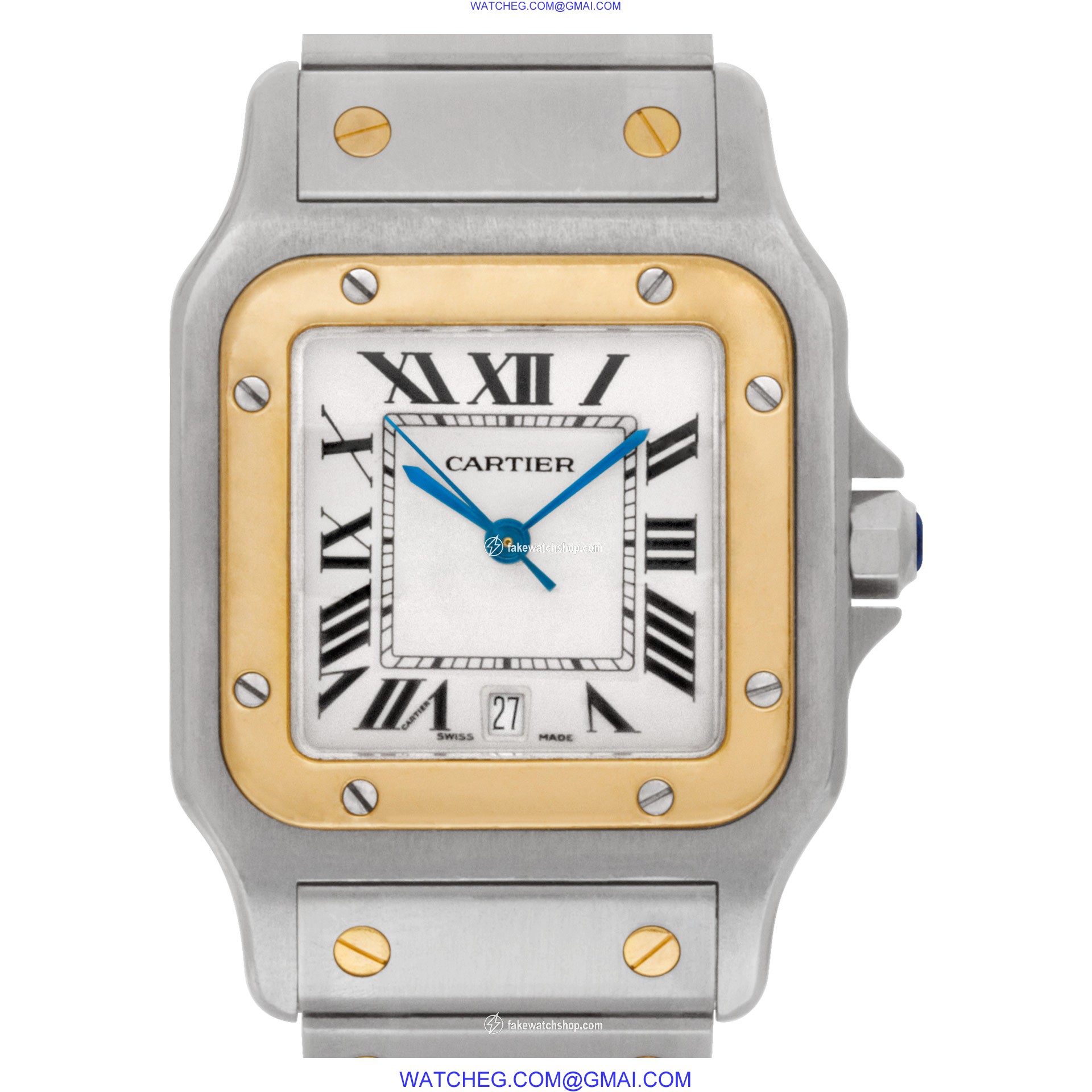 Cartier w20011c4 Santos Quartz Male Stainless Steel