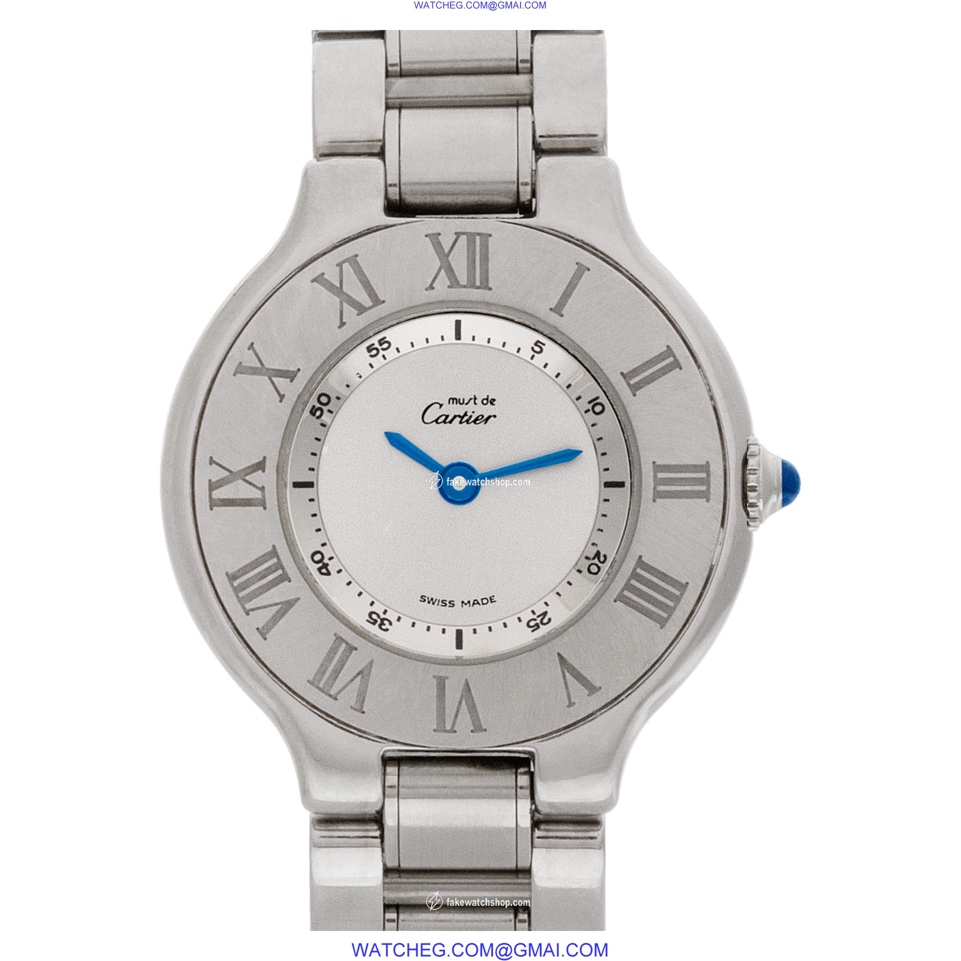 Cartier 1340 21 Quartz Female Stainless Steel