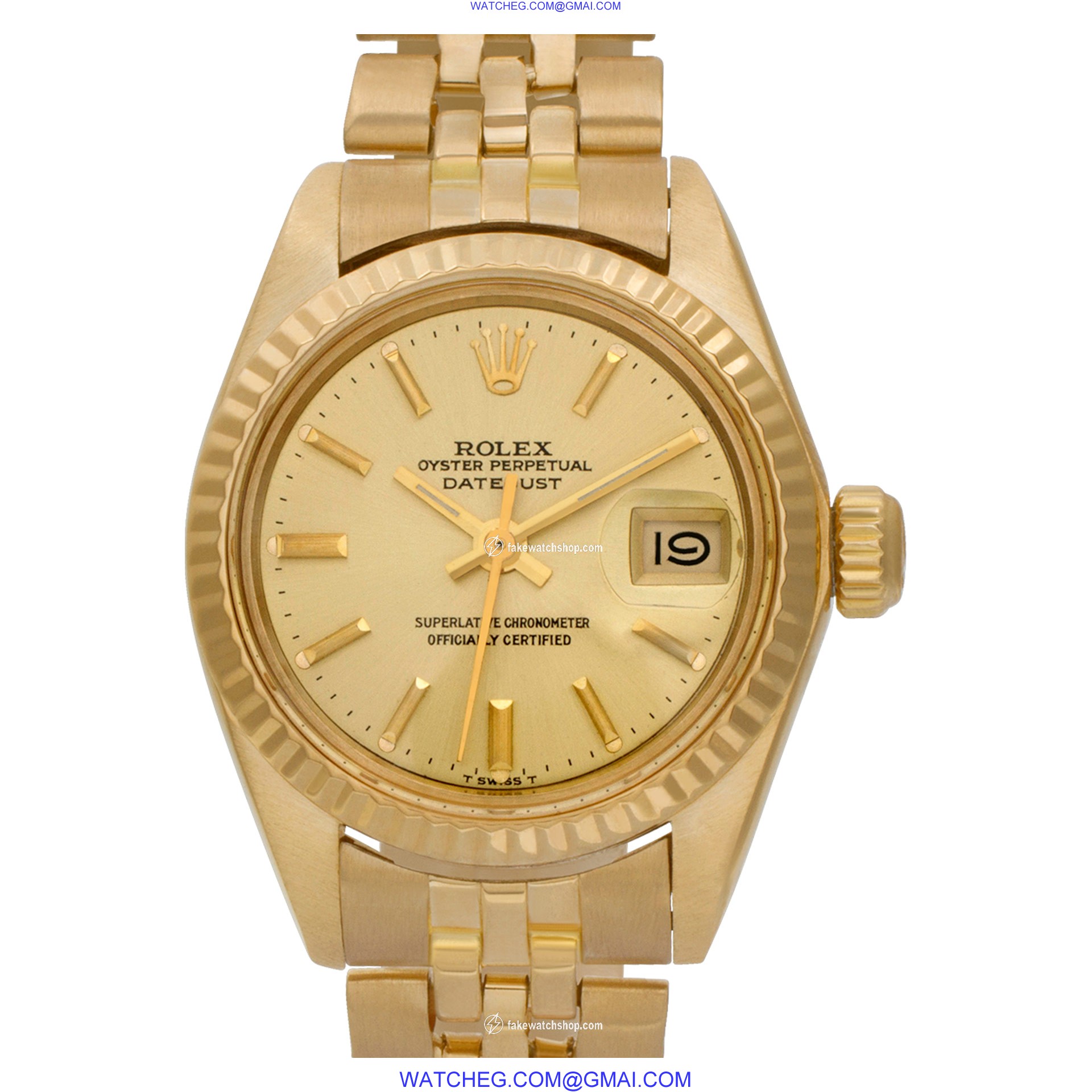 Rolex 6917 Datejust Automatic Female 18k yellow gold