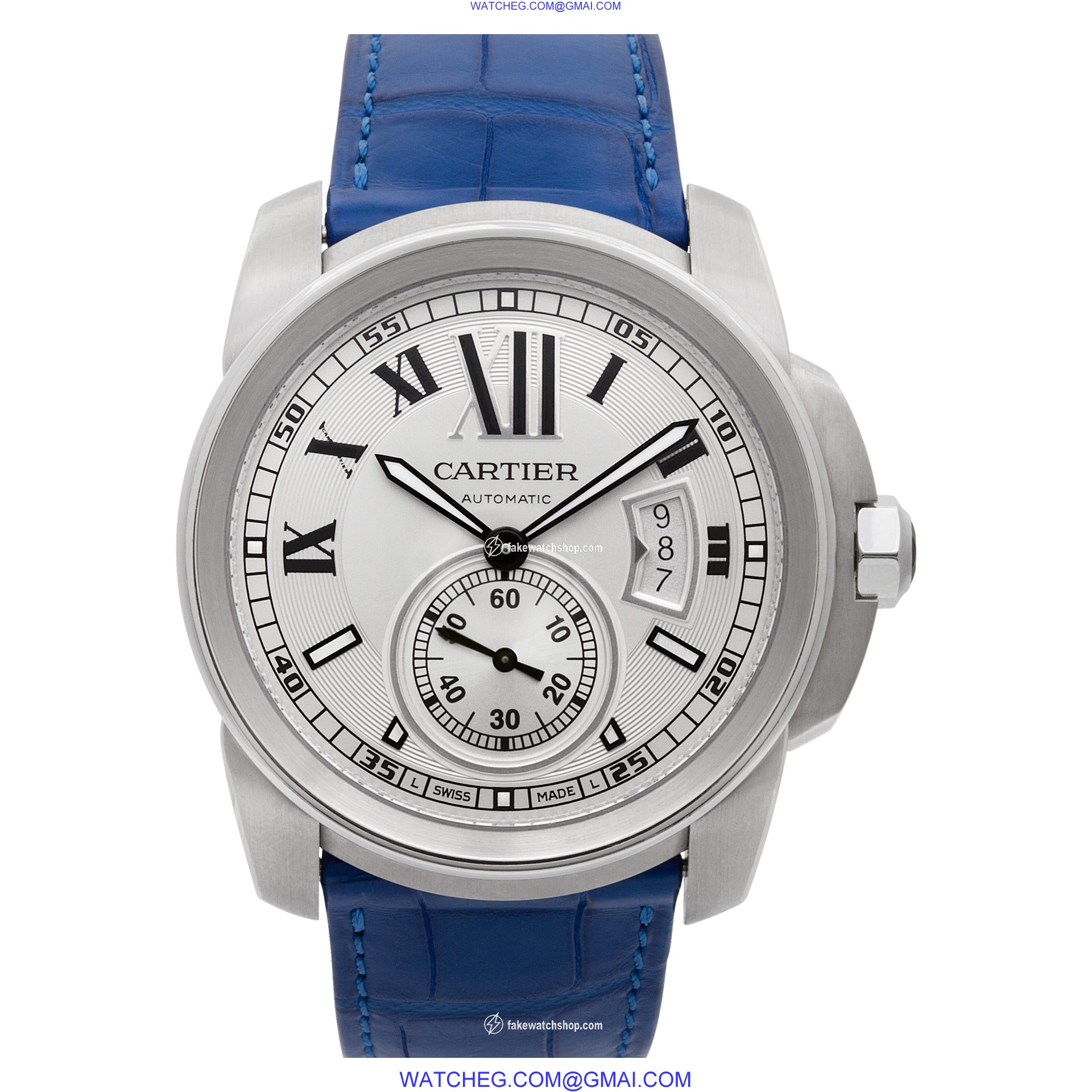 Cartier 3389 Calibre Automatic Male Stainless Steel