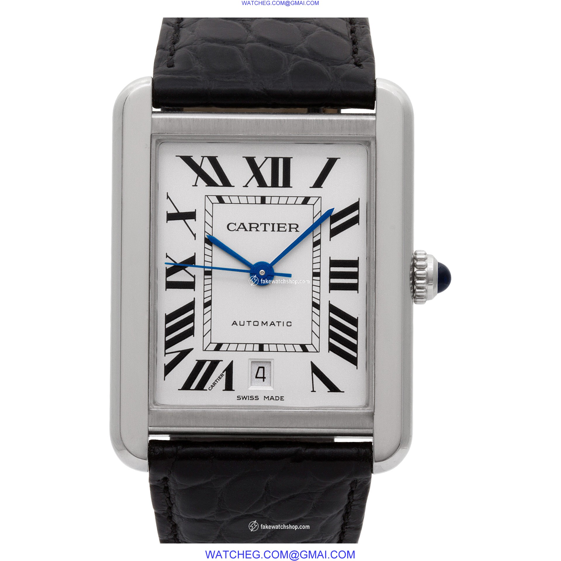 Cartier W5200027 Tank Solo Automatic Male Stainless Steel