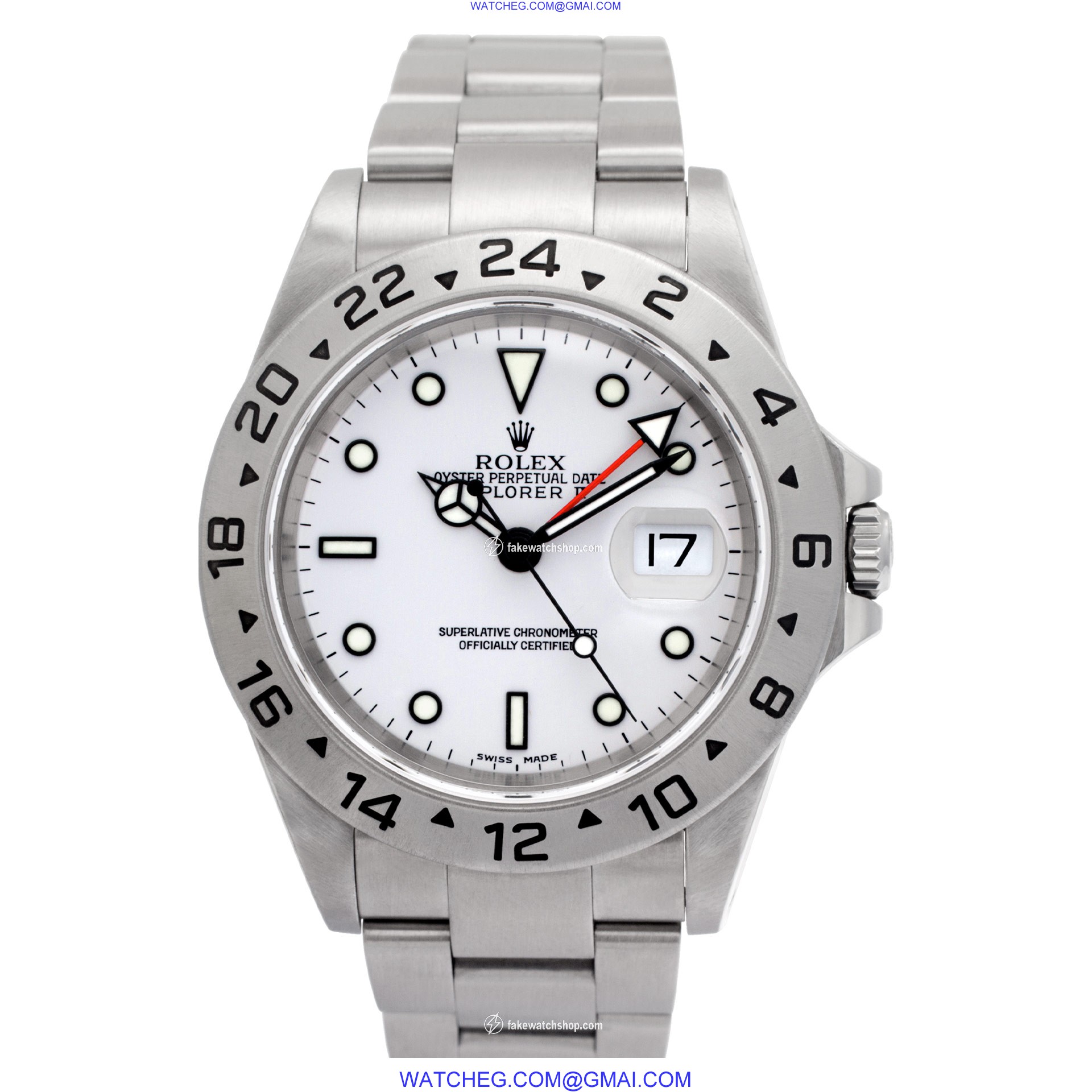 Rolex 16570 Explorer II Automatic Male Stainless Steel