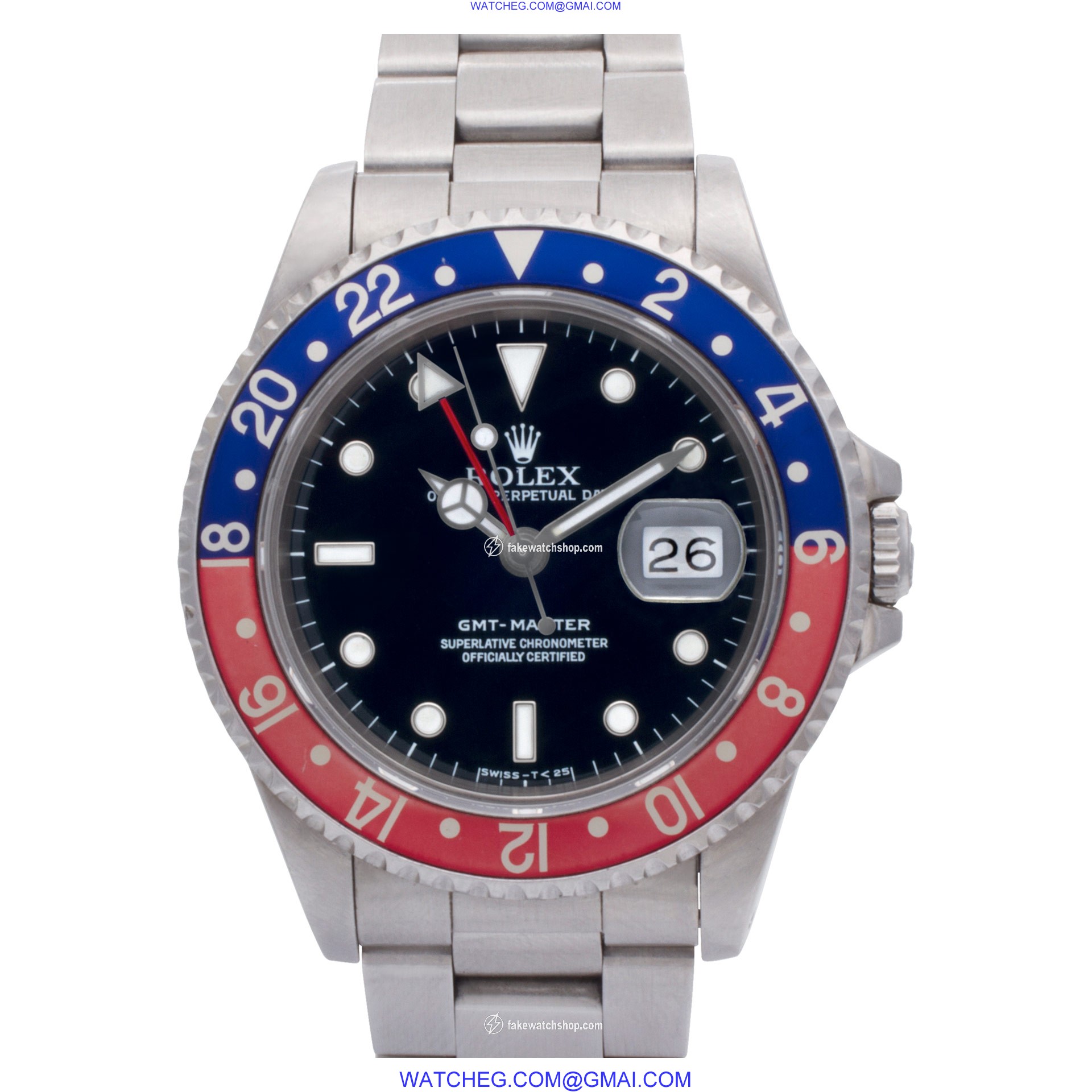 Rolex 16700 GMT-Master Automatic Male Stainless Steel