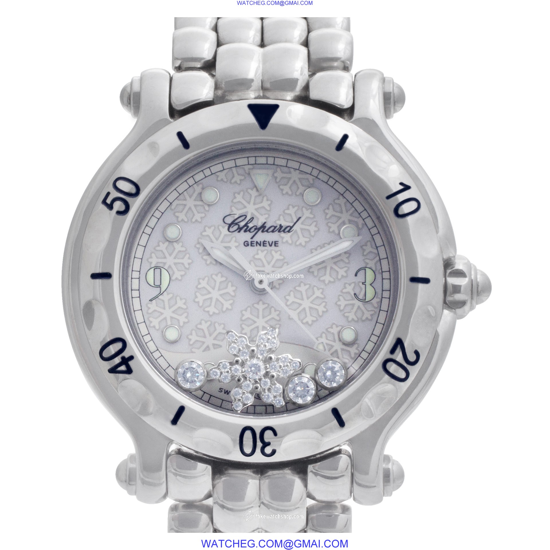 Chopard 8236 Happy Sport Quartz Female Stainless Steel