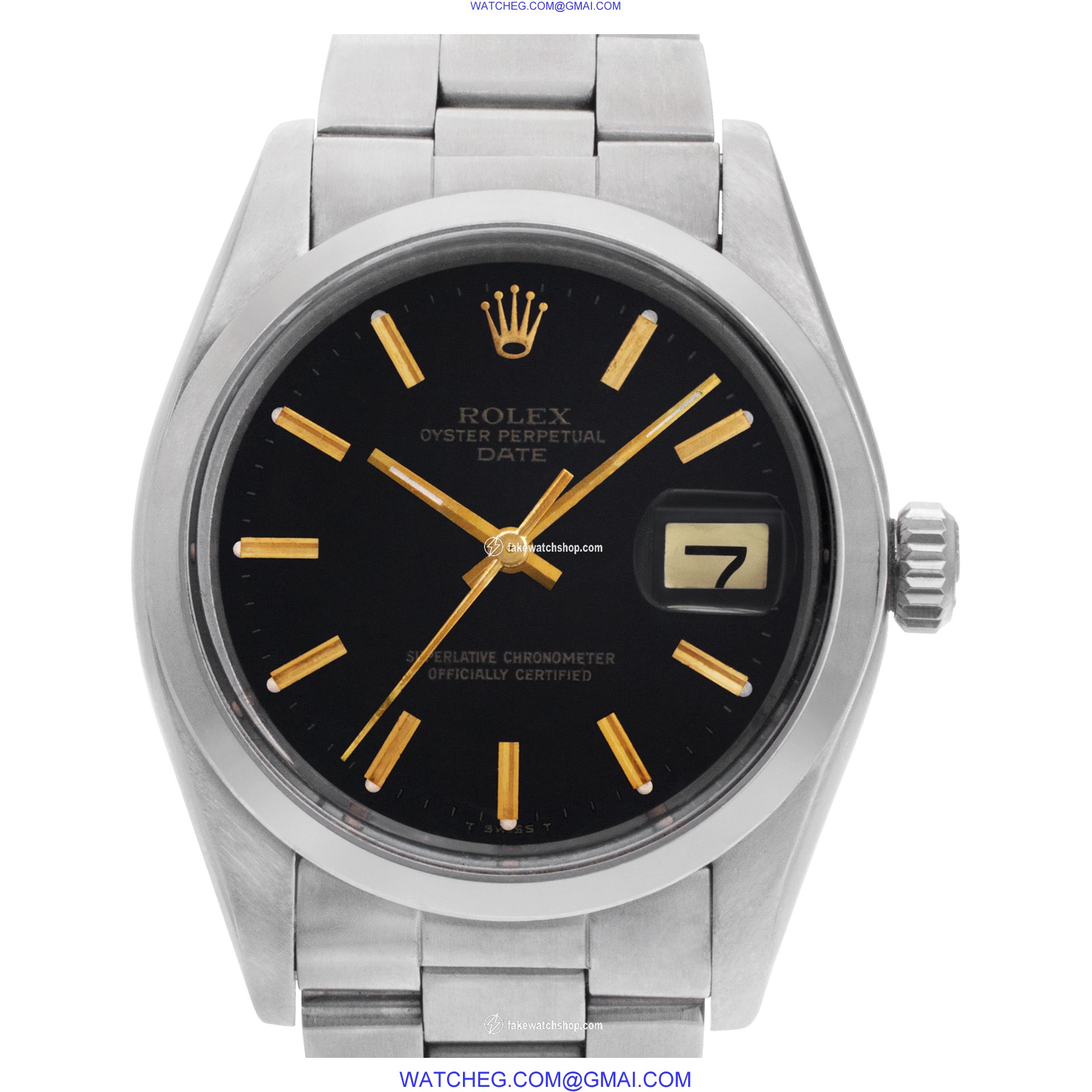 Rolex 1500 Date Automatic Unisex Stainless Steel