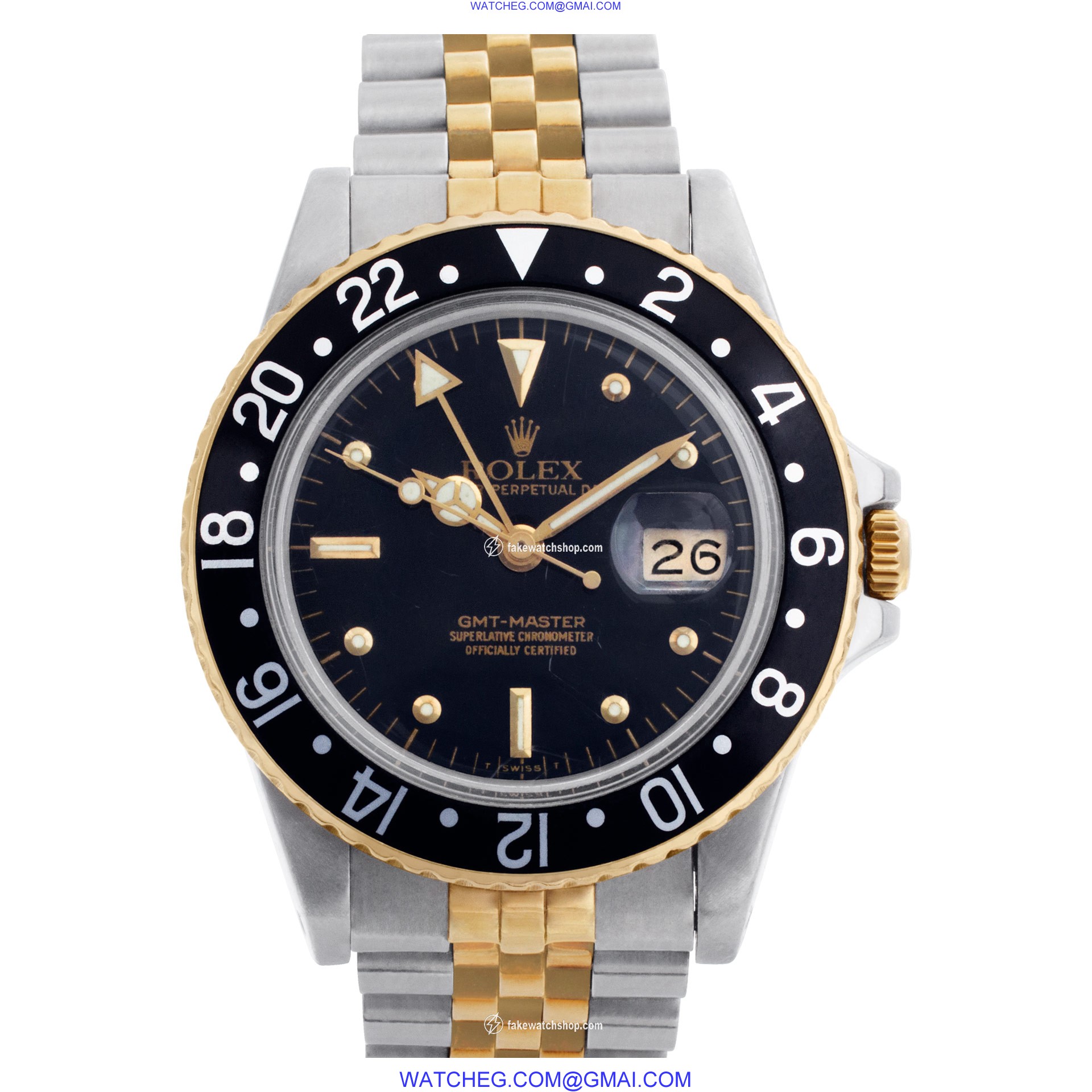 Rolex 16753 GMT-Master Automatic Male Stainless Steel
