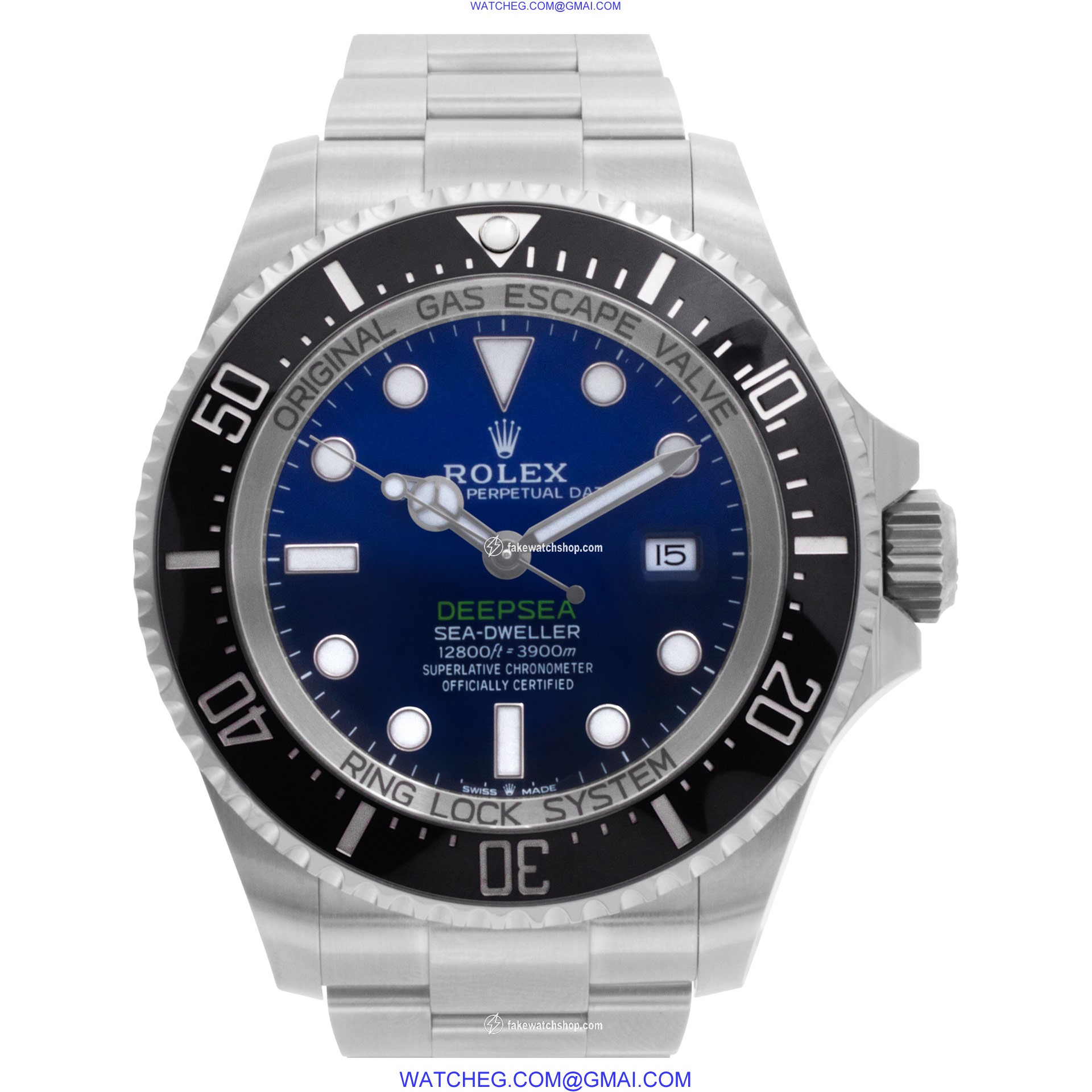 Rolex 126660 Deepsea Deep Blue Automatic Male Stainless Steel