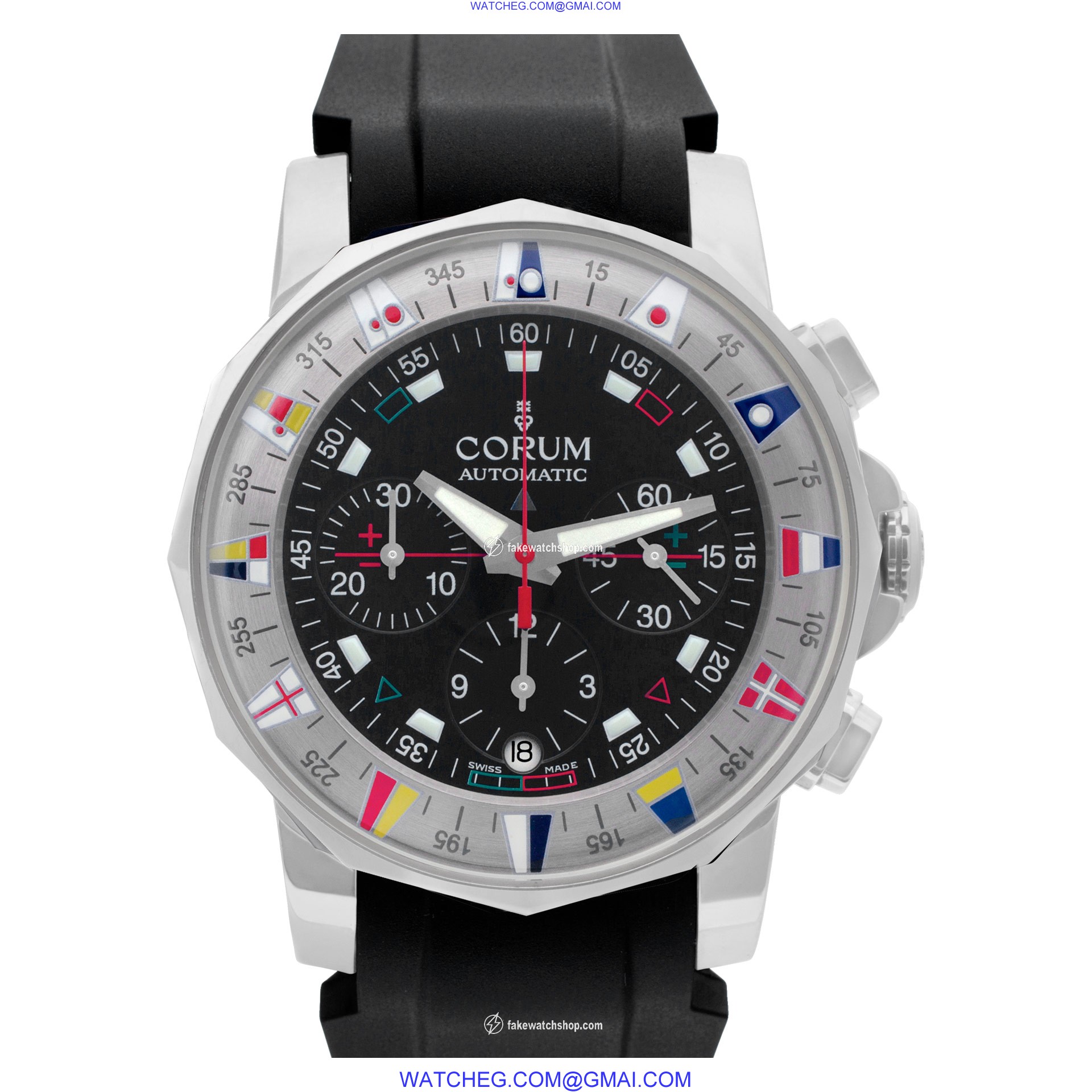 Corum 985.630.20 Admirals Cup Automatic Male Stainless Steel