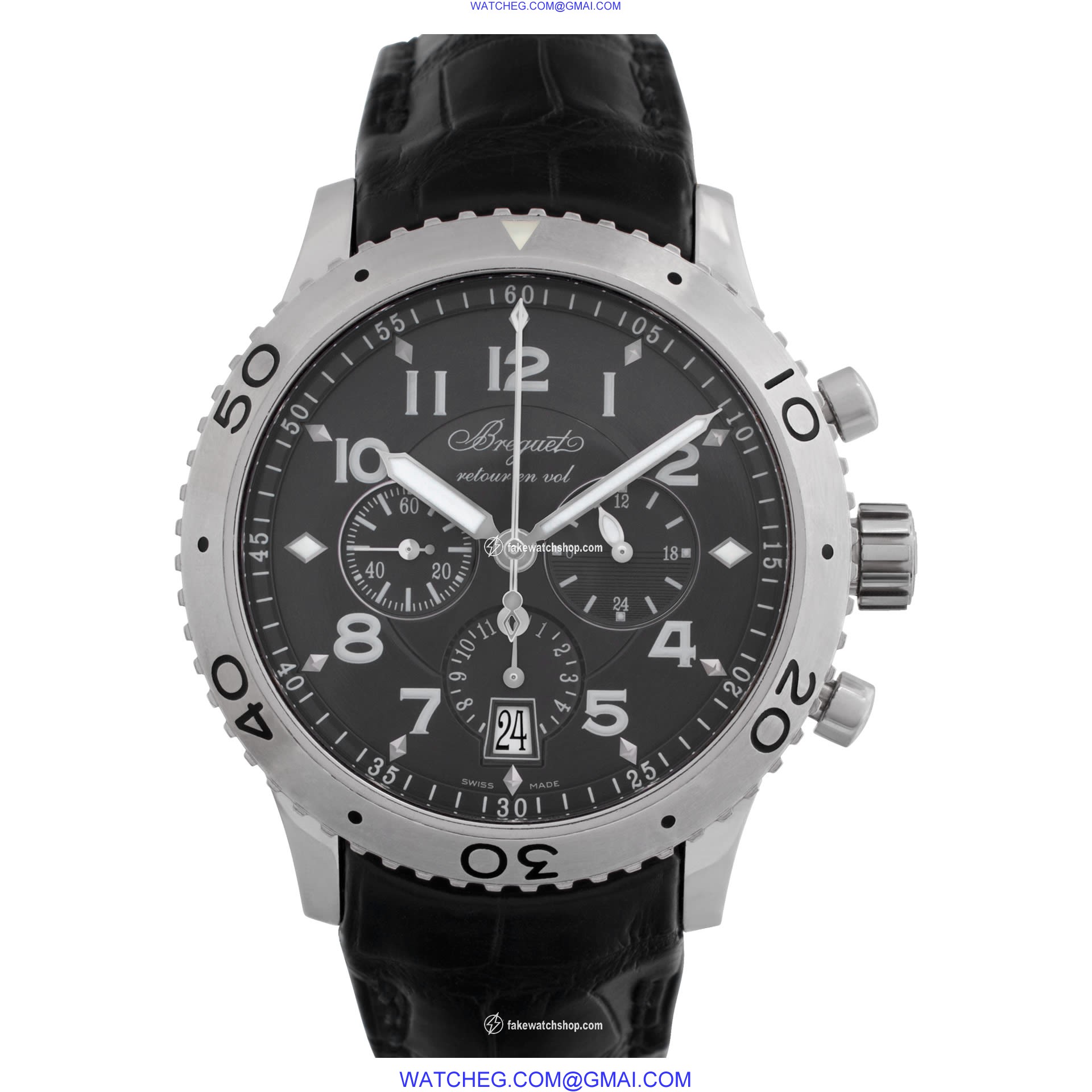 Breguet 3810st/92/9zu Chronograph Automatic Male Stainless Steel