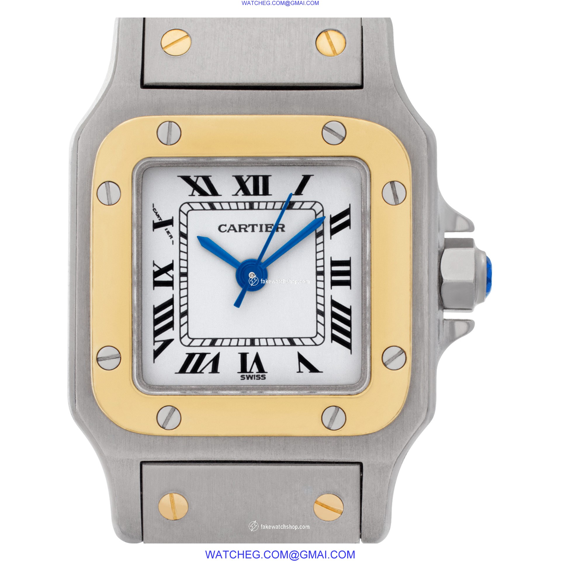 Cartier 1170902 Santos Automatic Female 18k gold & Stainless Steel