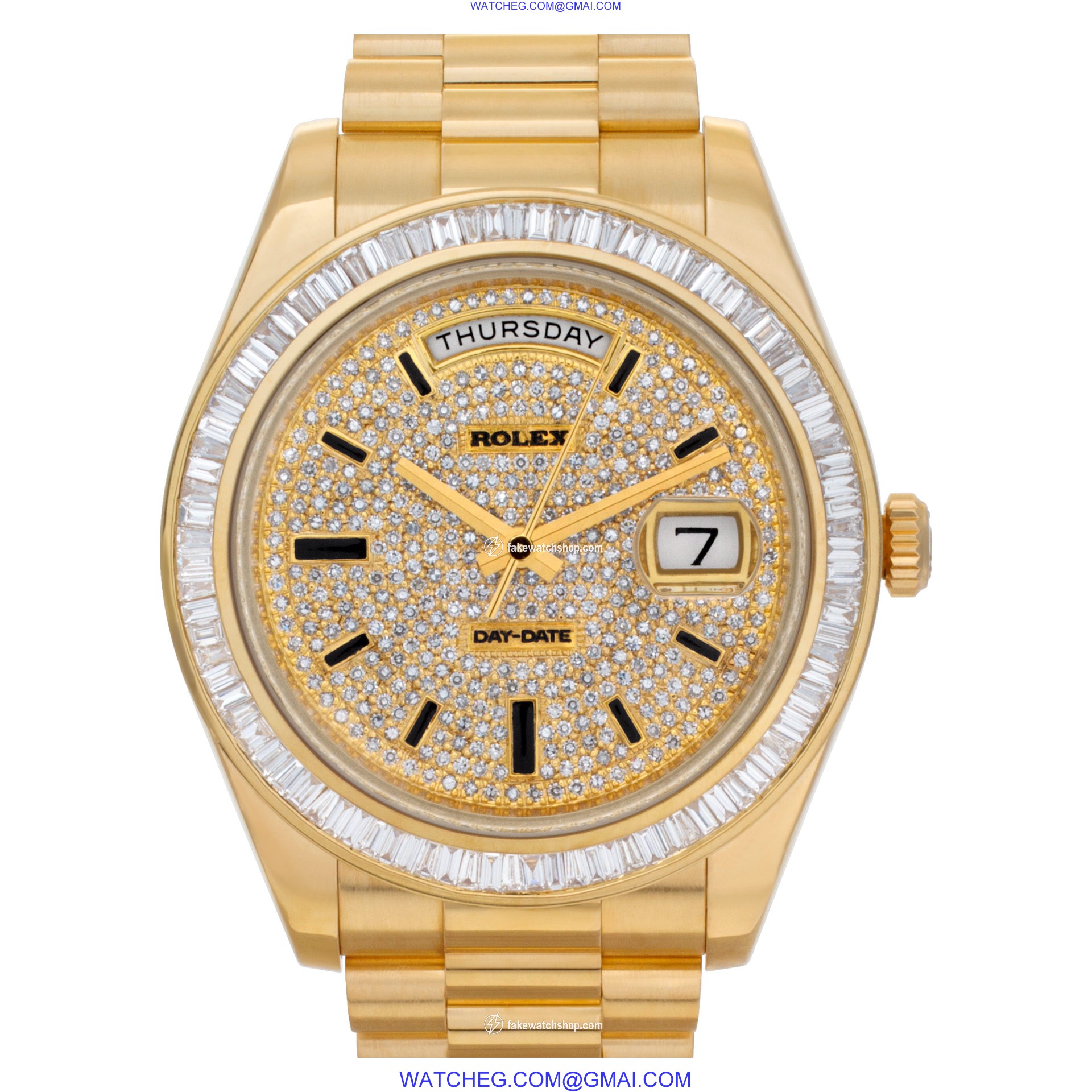 Rolex 218238 Day-Date Automatic Unisex 18k yellow gold