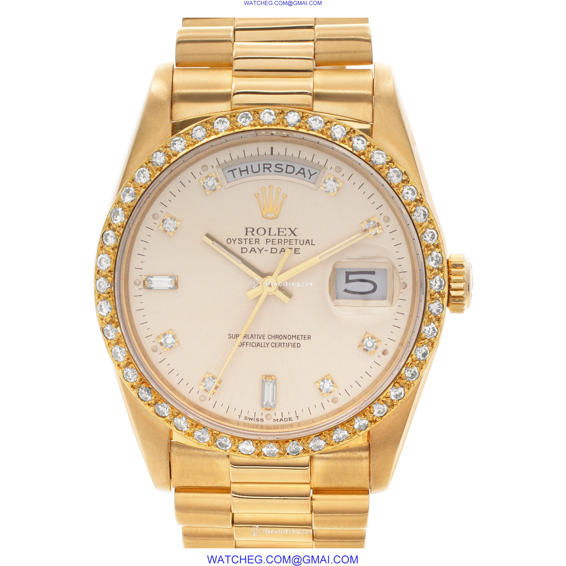 Rolex 18238 Day-Date Automatic Male 18k yellow gold