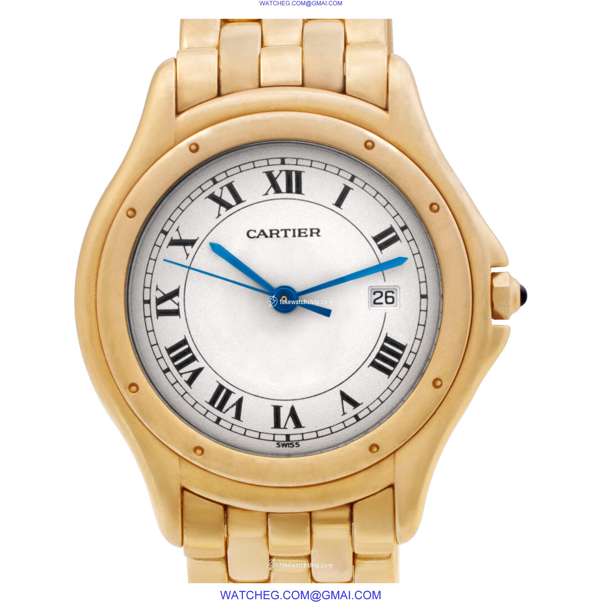 Cartier Cartier 1761 Cougar Quartz Unisex 18k yellow gold
