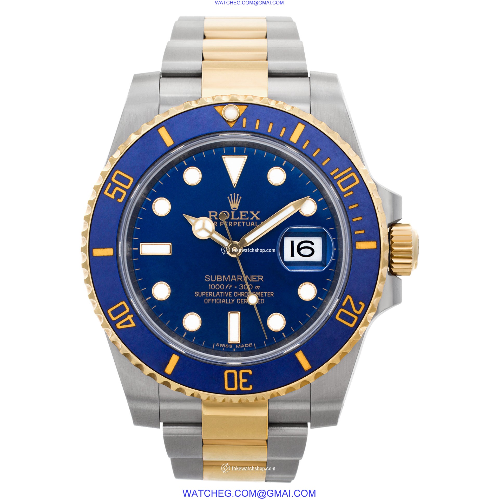 Rolex 116613 Submariner Automatic Male 18k gold & Stainless Steel