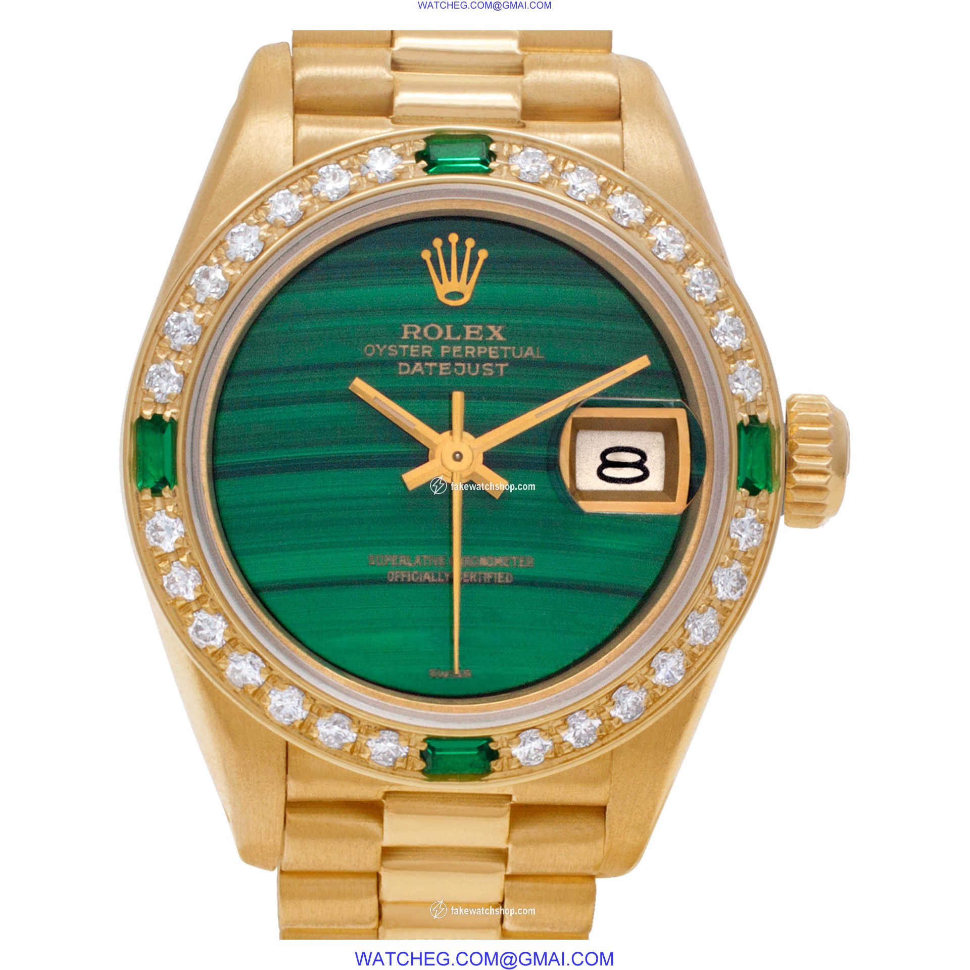 Rolex 69178 Datejust Automatic Female 18k yellow gold
