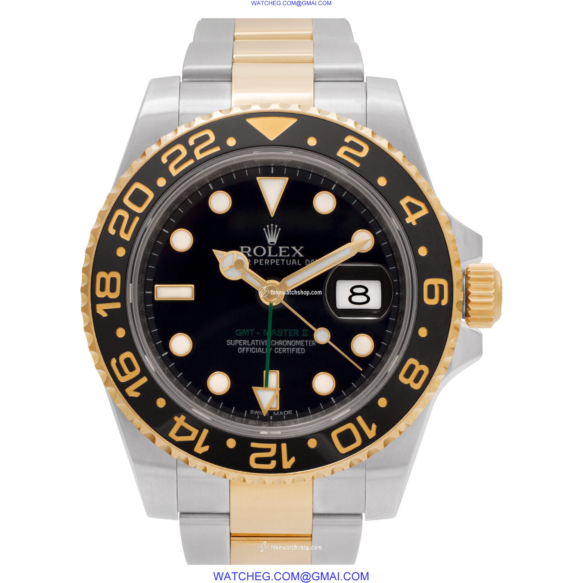 Rolex 116713 GMT-Master II Automatic Unisex 18k gold & Stainless Steel