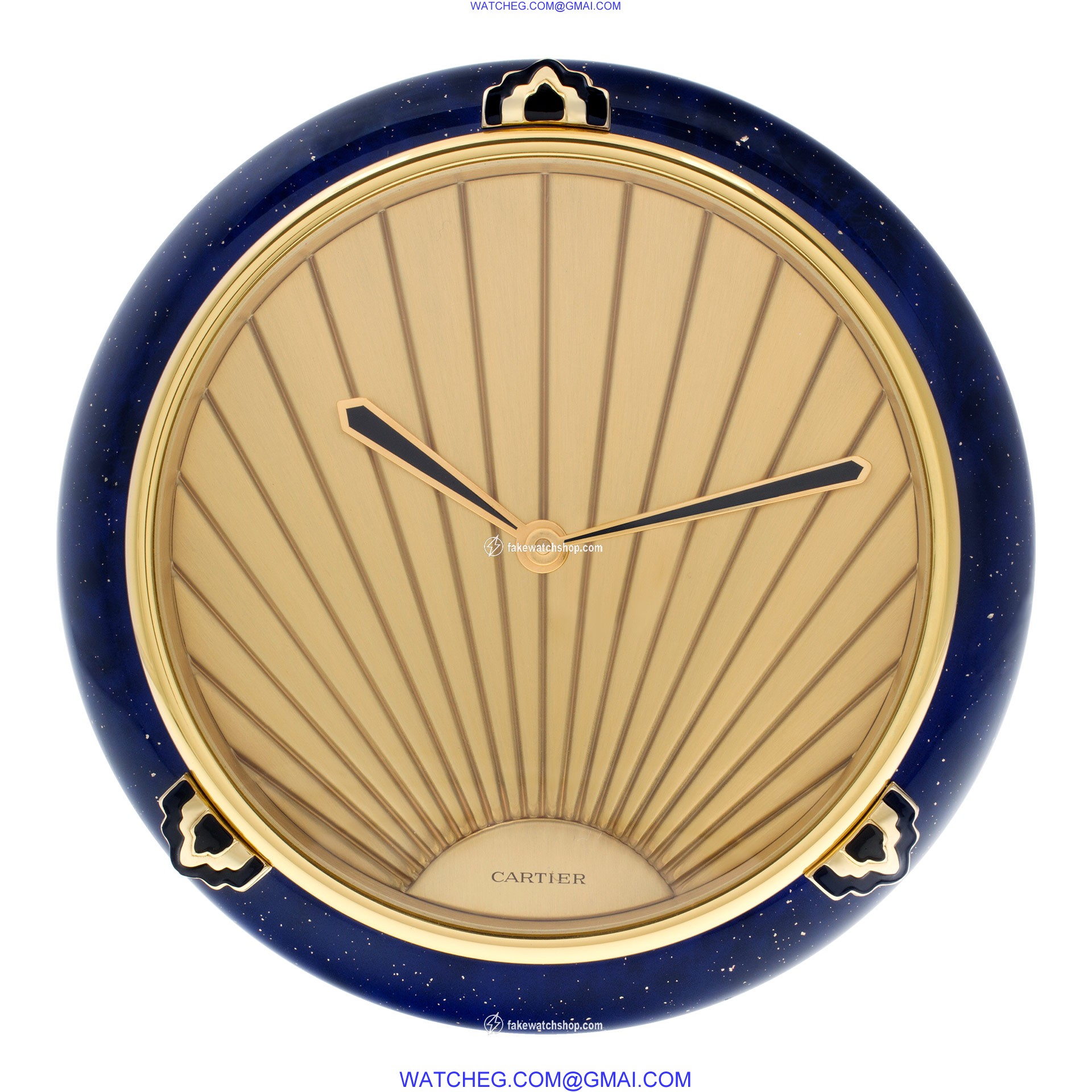 Cartier Cartier 1736 Must de Cartier clock Quartz Unisex Brass