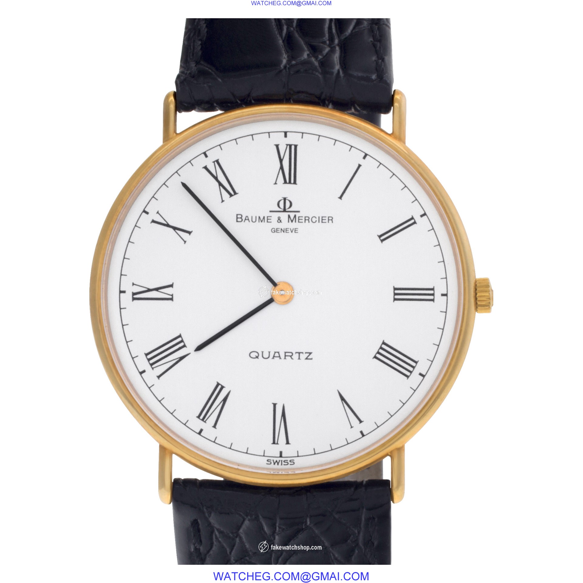 Baume & Mercier 95141 Ultra Thin Quartz Male 14k yellow gold