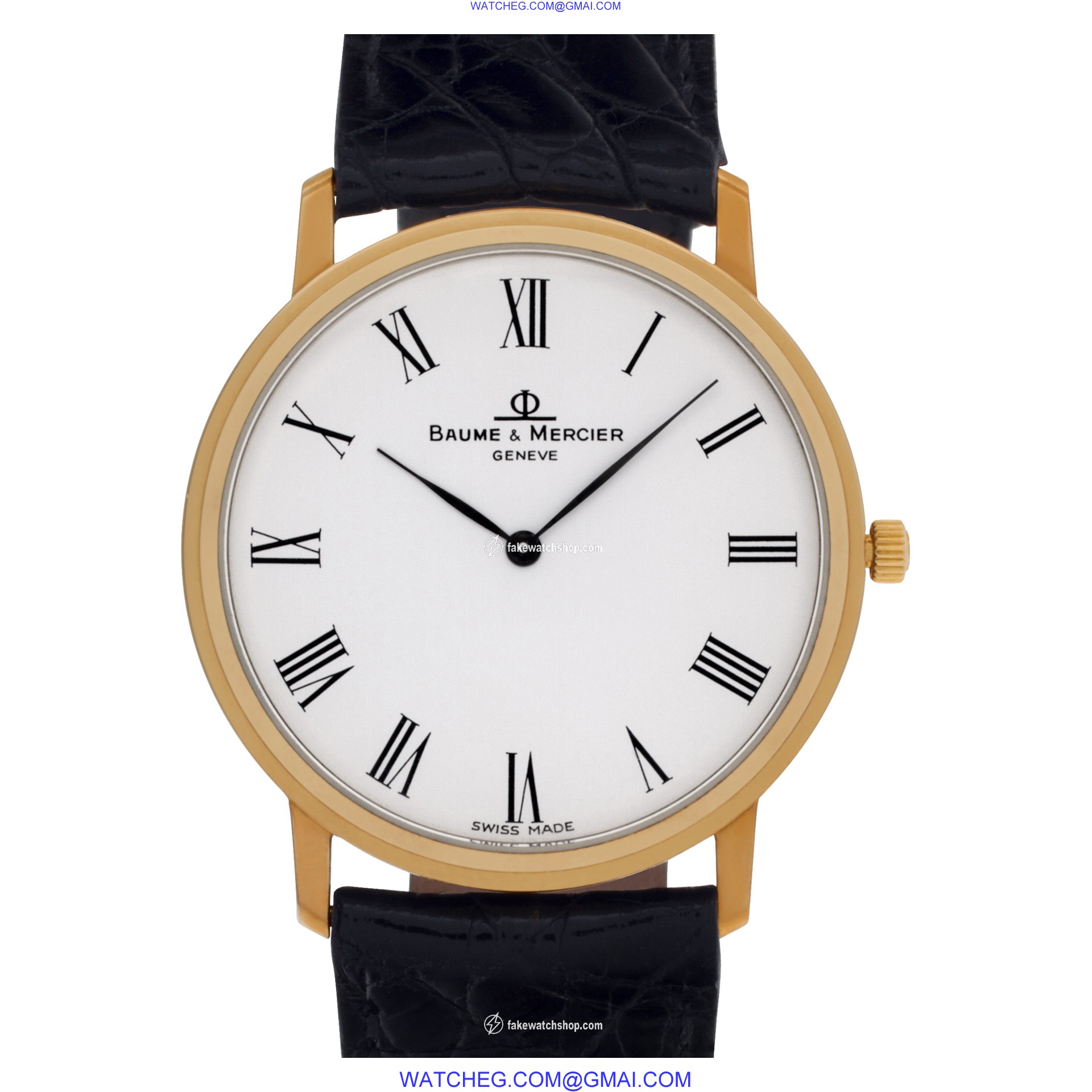 Baume & Mercier 95617 Ultra Thin Quartz Male 14k yellow gold