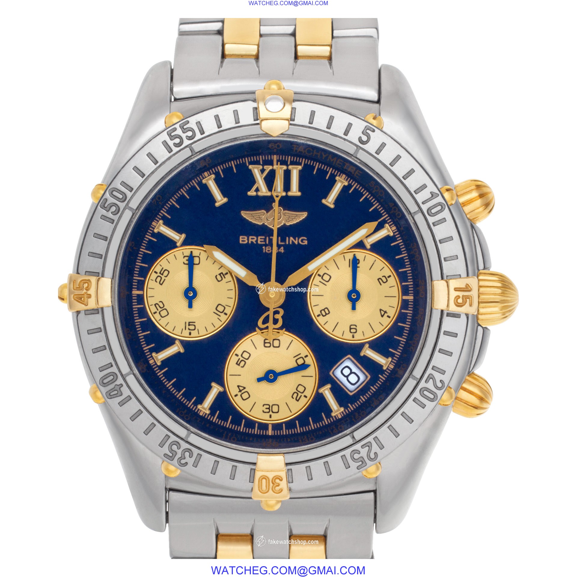 Breitling B55048 Jetstream Chronomat Quartz Female 18k gold & Stainless Steel