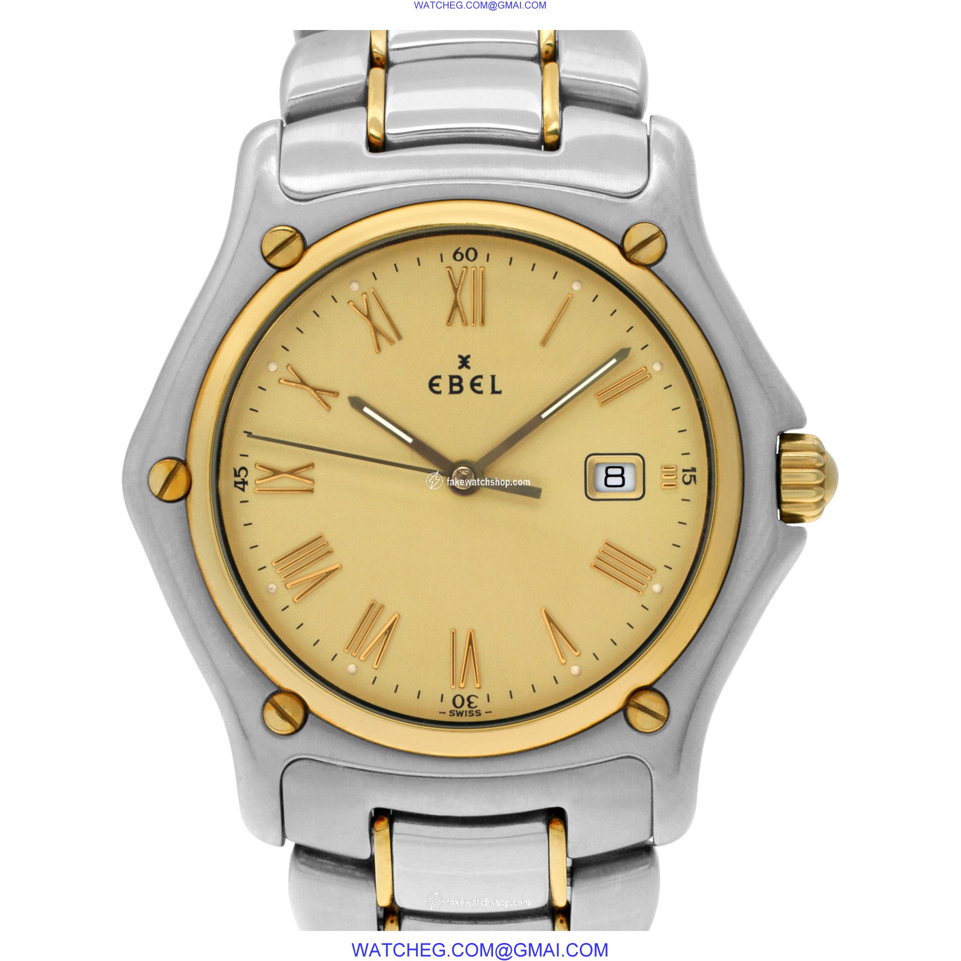 Ebel 1911 1911 Quartz Male 18k gold & Stainless Steel
