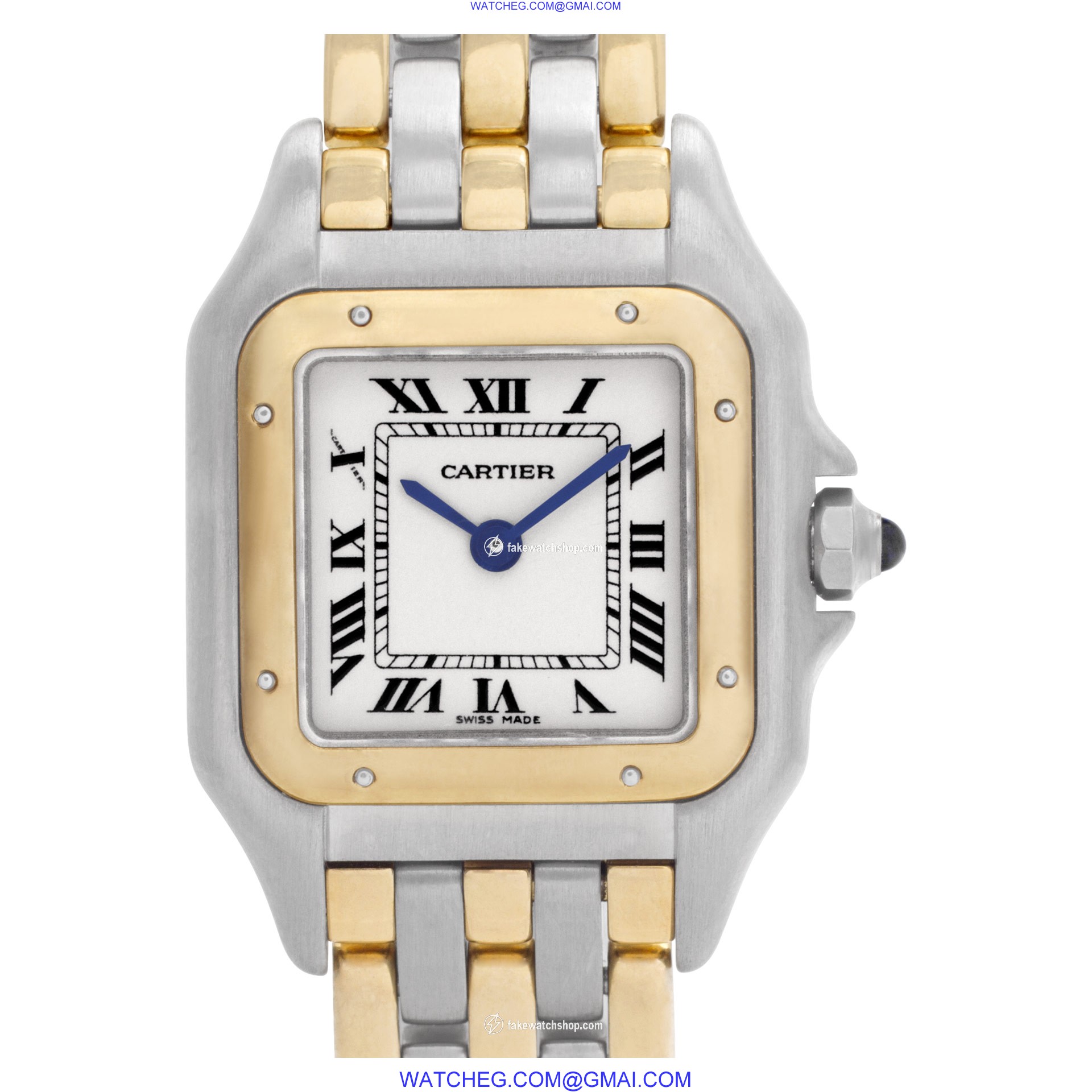 Cartier W25028B Panthere Quartz Female 18k gold & Stainless Steel