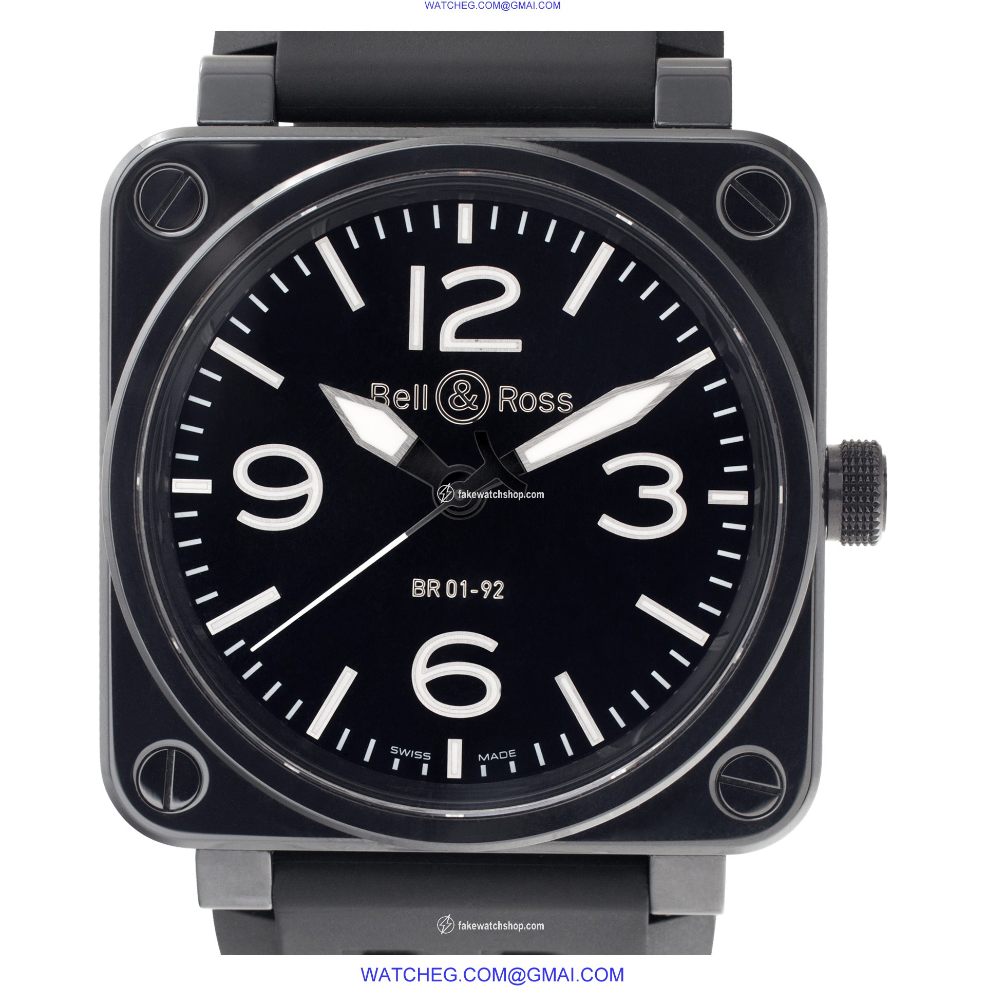 Bell & Ross BR01-92 Aviation Automatic Unisex Stainless steel & ceramic