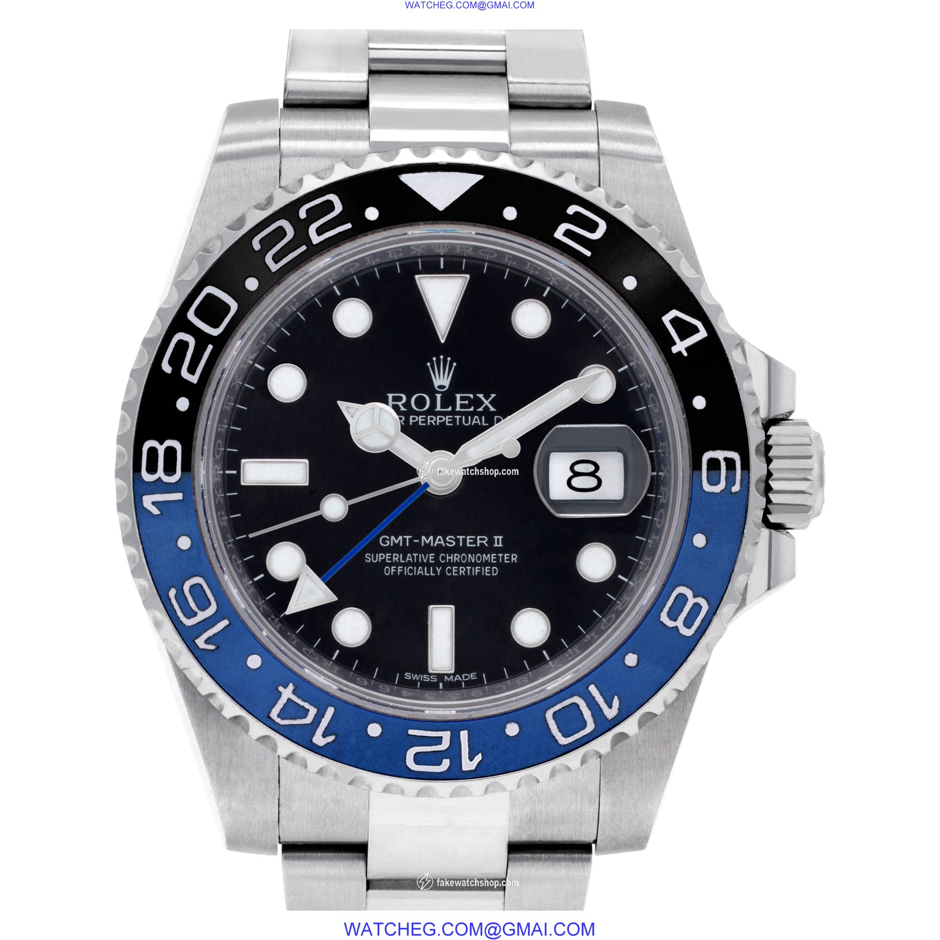 Rolex 116710BLNR GMT-Master II Automatic Male Stainless Steel