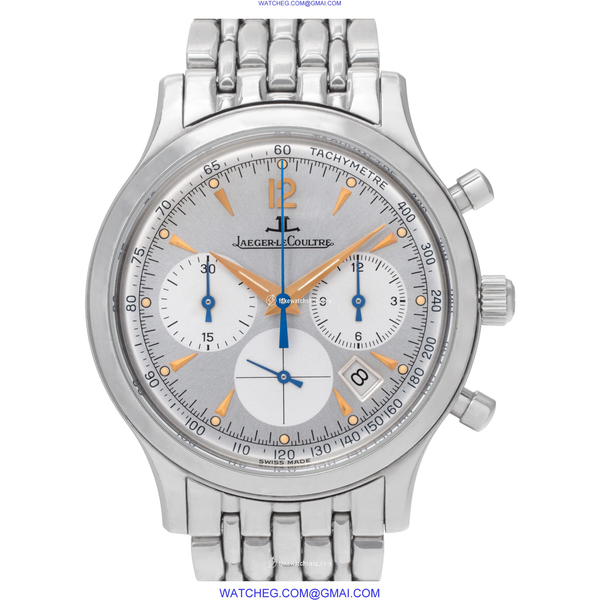 Jaeger LeCoultre 145.8.31 Master Control Quartz Male Stainless Steel