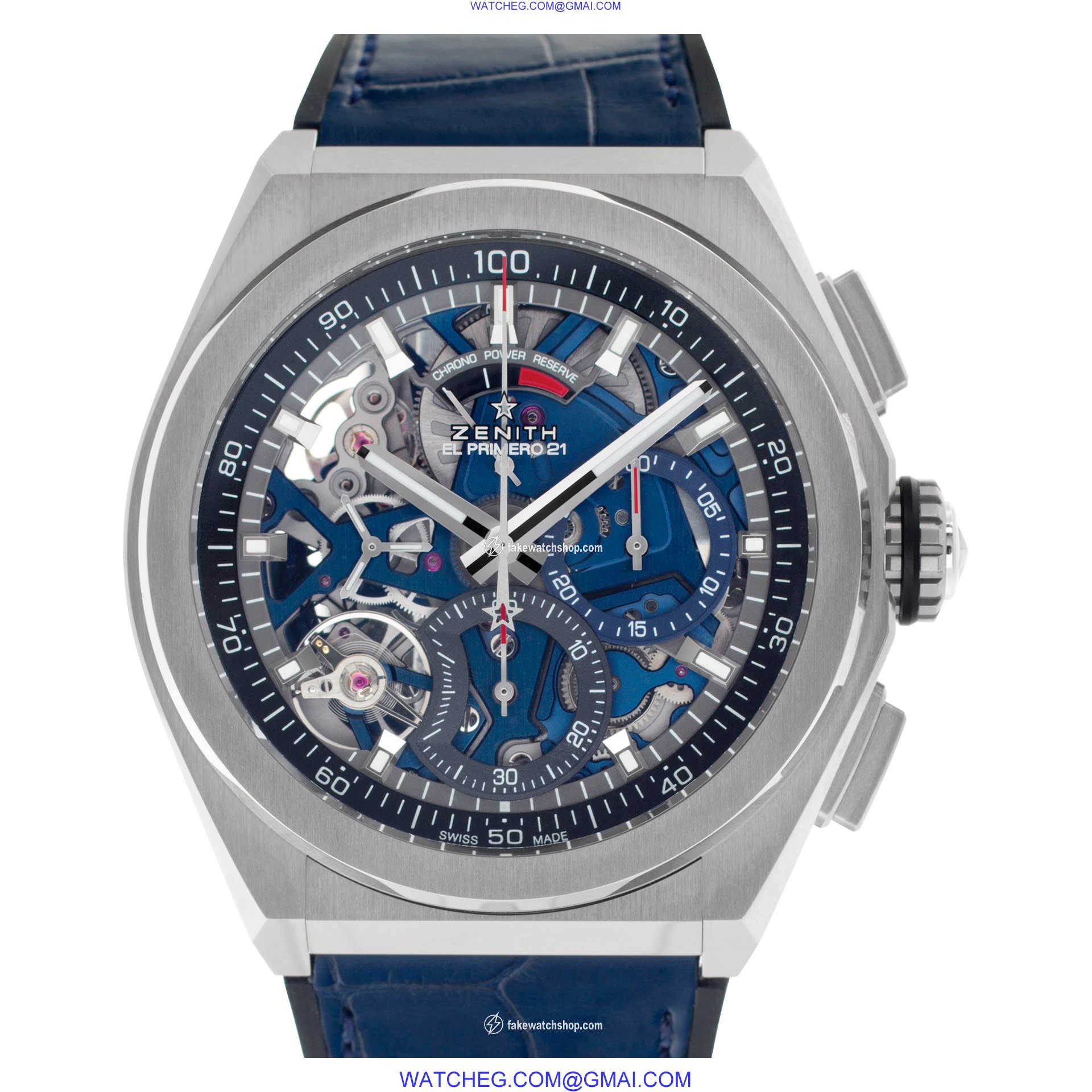Zenith 95.9002.9004 El Primero Automatic Male Titanium