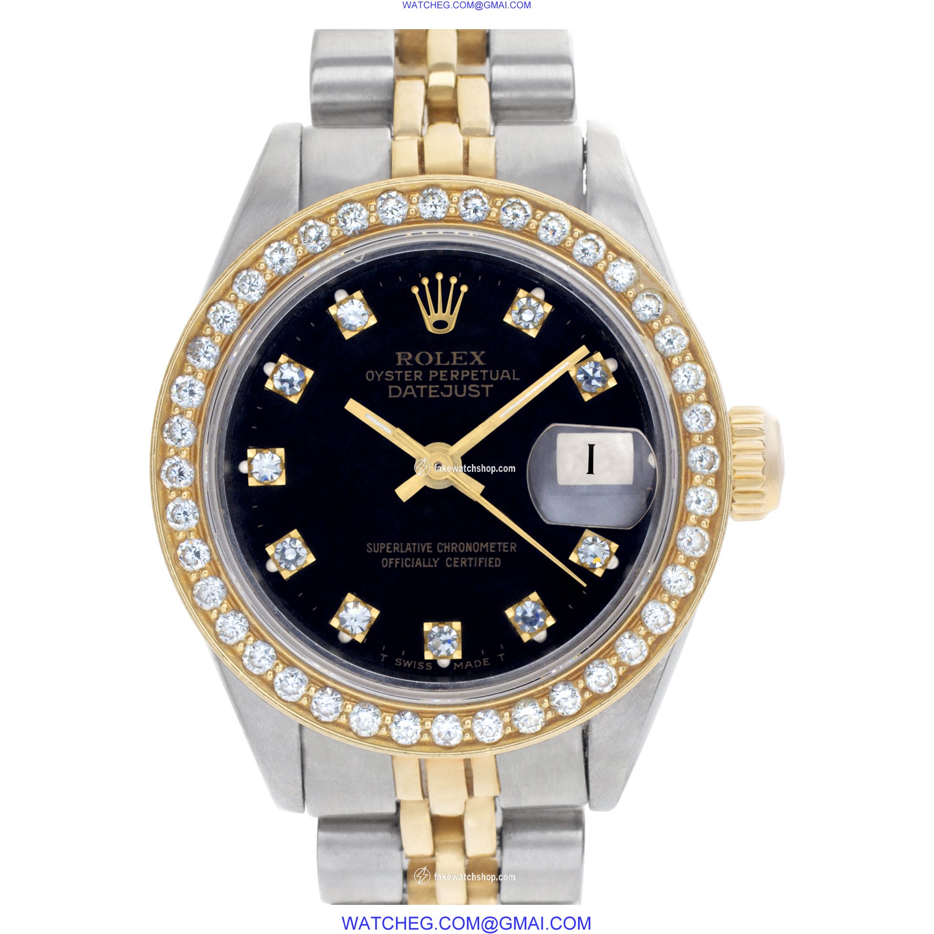 Rolex 6917 Datejust Automatic Female 18k gold & Stainless Steel