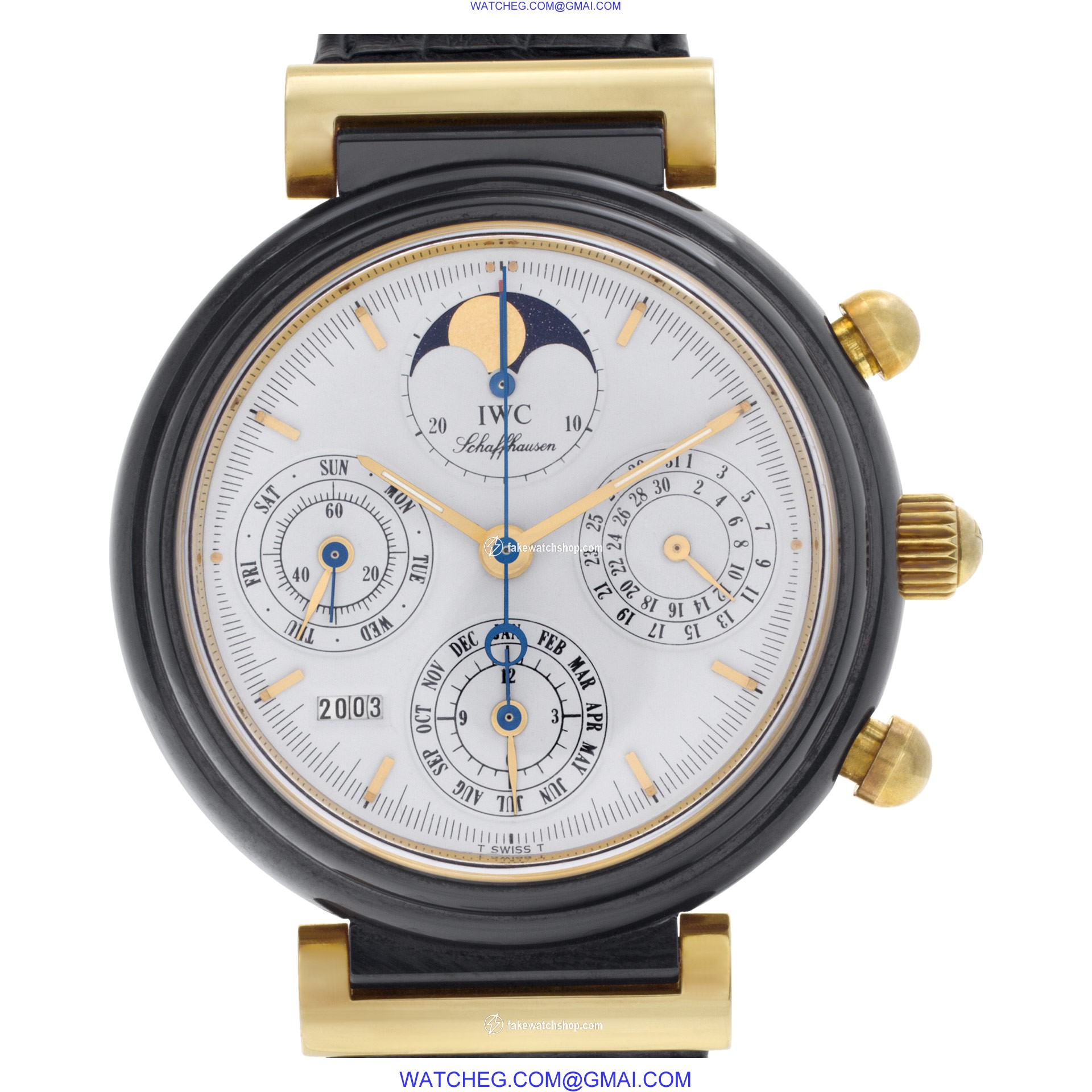 IWC IW3755-02 Da Vinci Manual Unisex 18k gold & ceramic