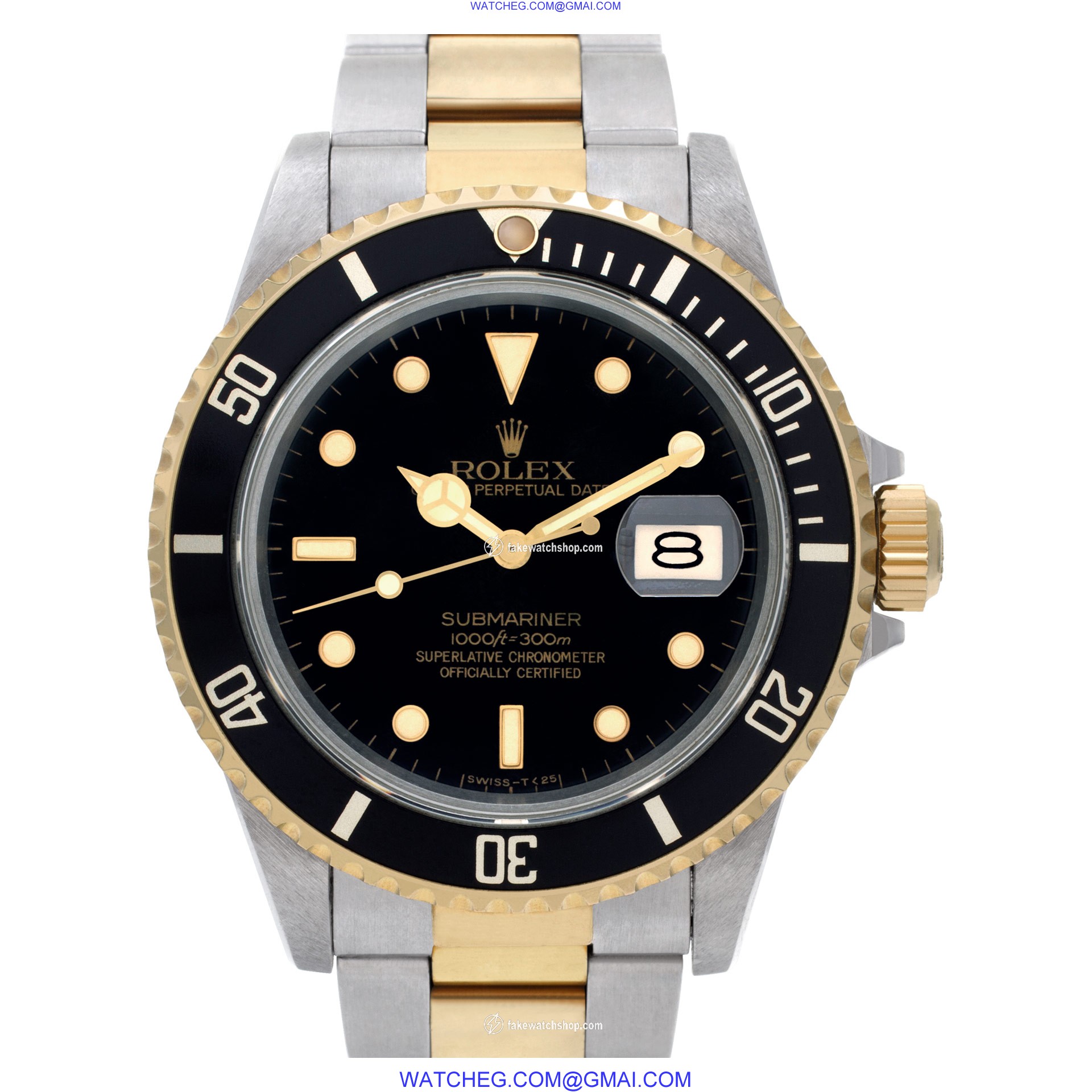 Rolex 16803 Submariner Automatic Male 18k gold & Stainless Steel